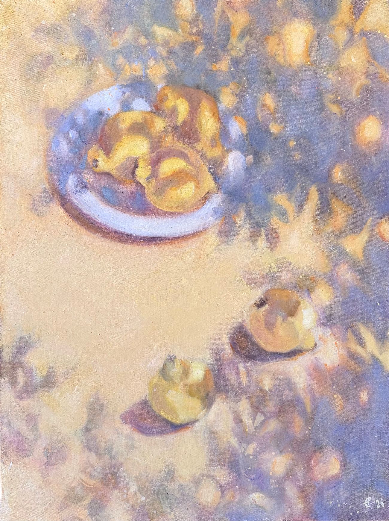 Екатерина Феоктистова (Картина, живопись - 
                  45 x 60 см) Айва
