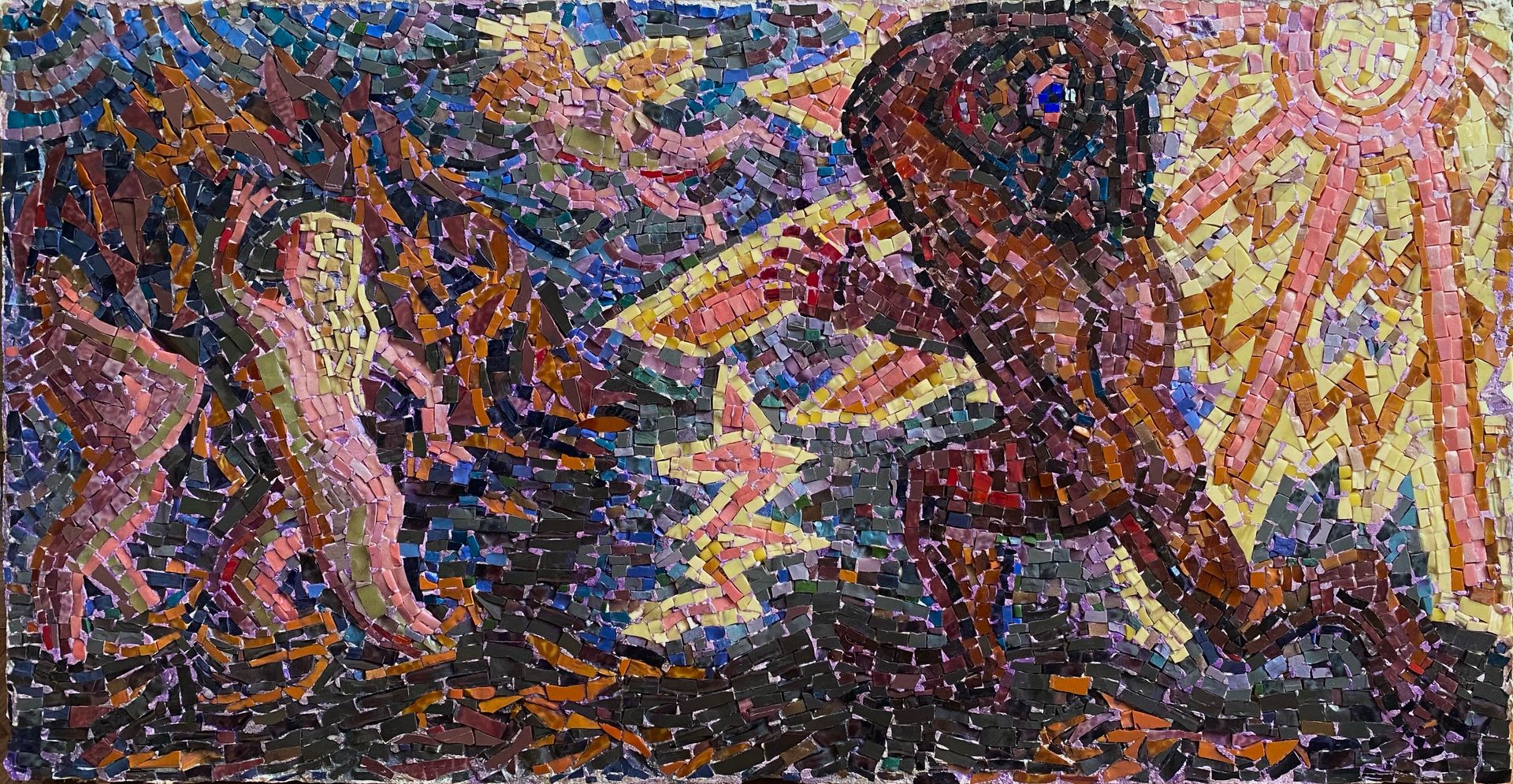 Владислав Володарский (Объект - 
                  74 x 38 см) Страдания Полифема