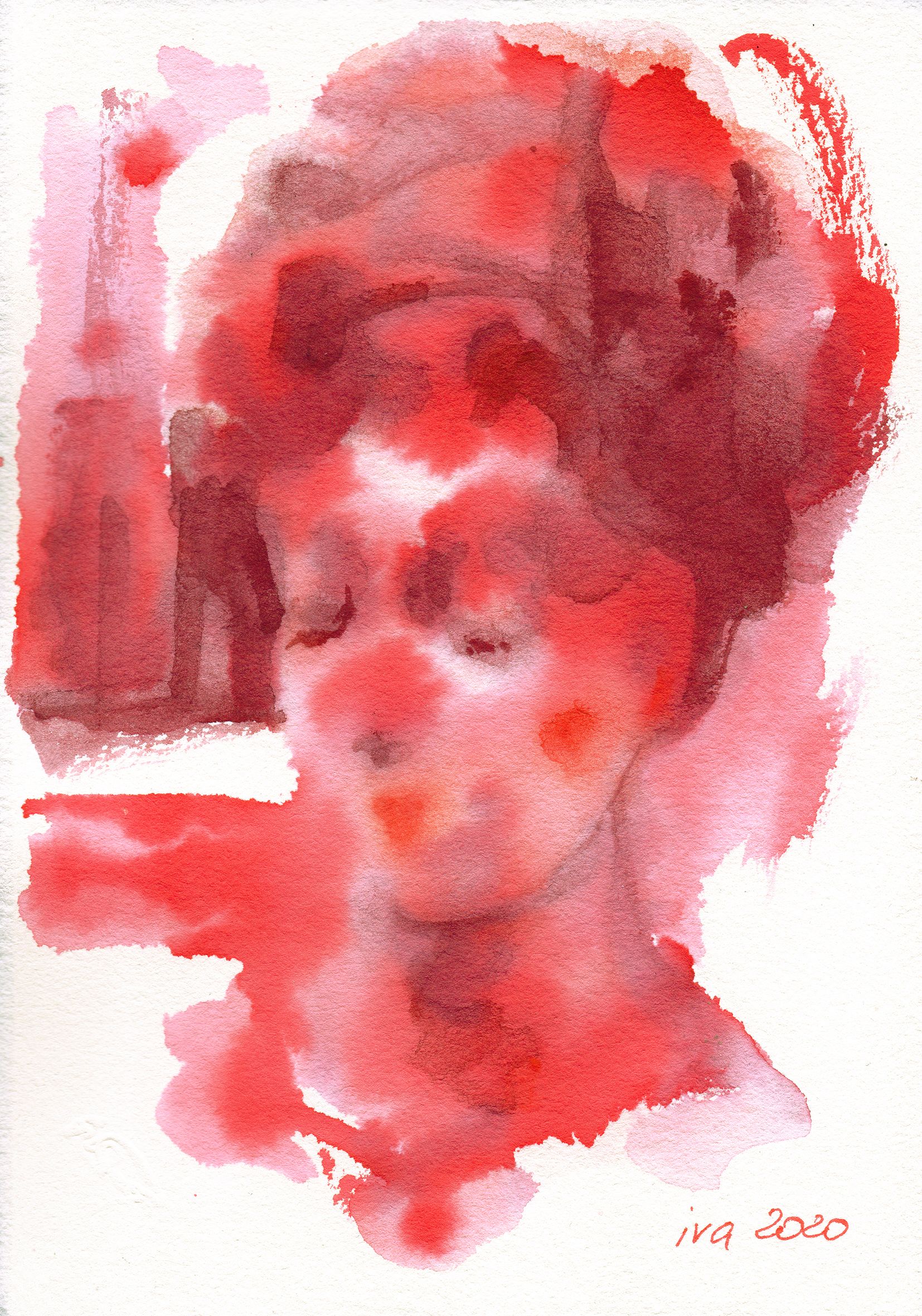 Татьяна Ивченкова (Авторская графика - 
                  21 x 29.7 см) Bordeaux