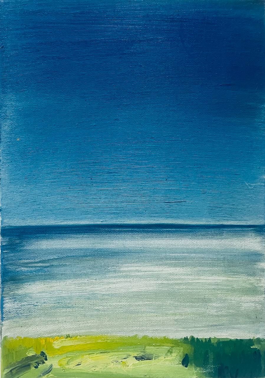 Юля Степанова (Картина, живопись - 
                  25 x 35 см) Солнечно