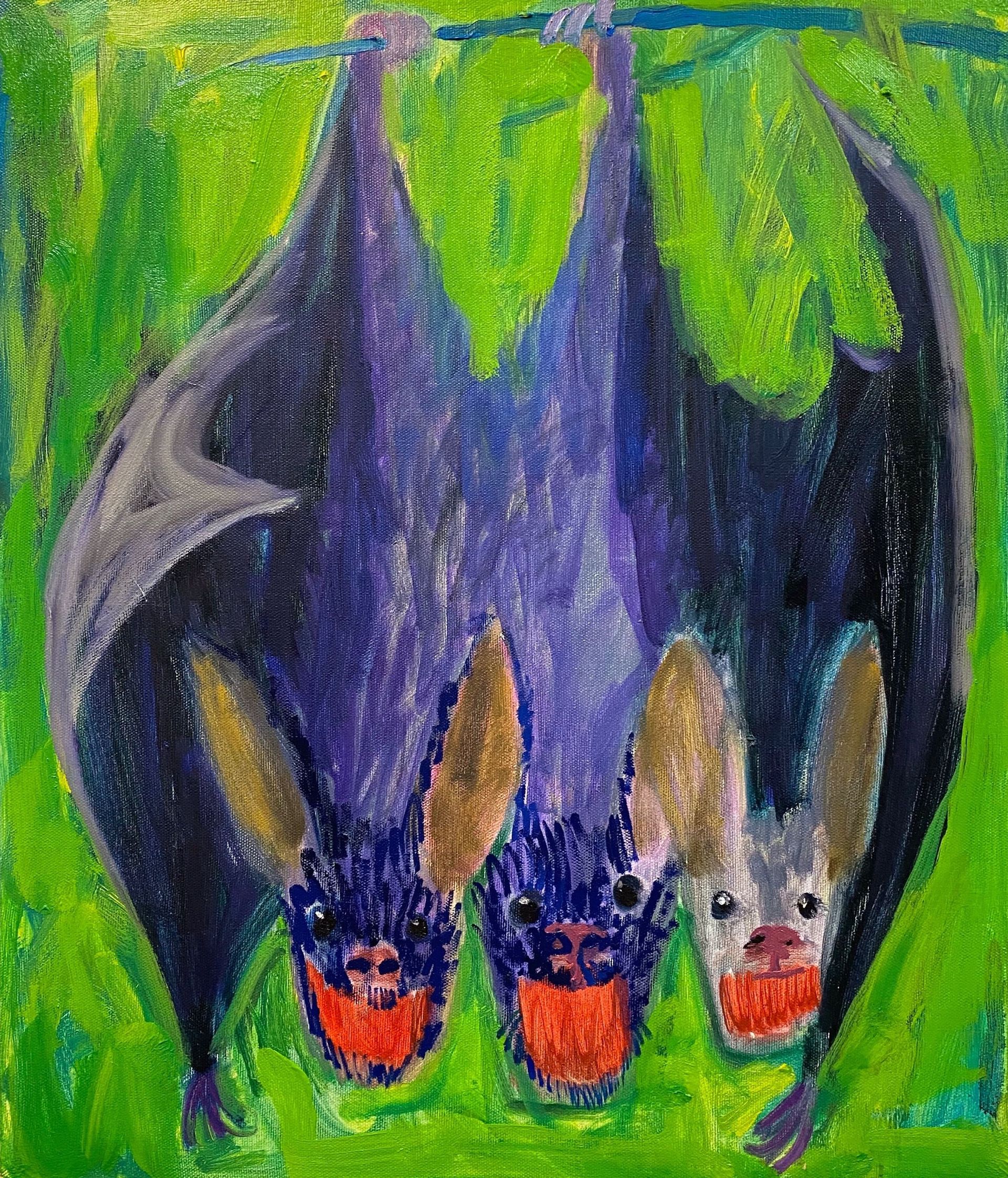 Лиза Токарева (Картина, живопись - 
                  60 x 70 см) Bet from Wuhan
