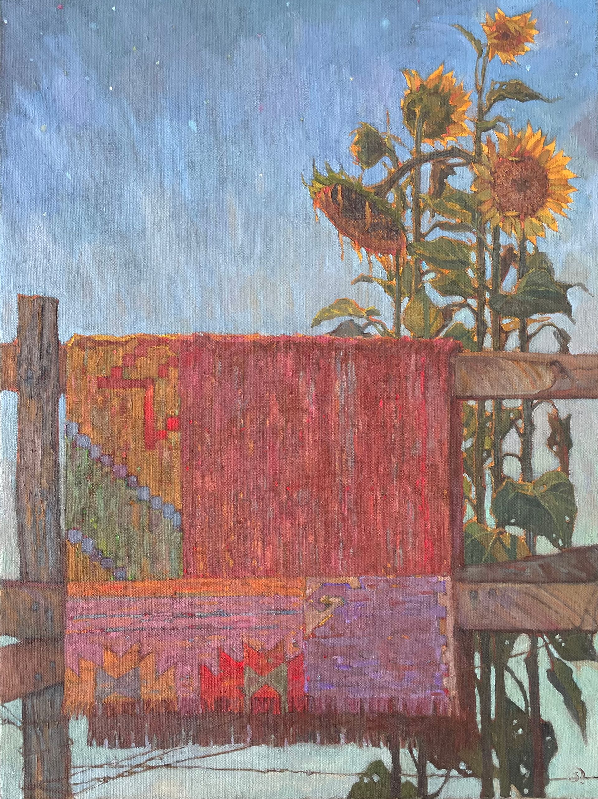 Залифа Хибатова (Картина, живопись - 
                  60 x 80 см) Безмятежность