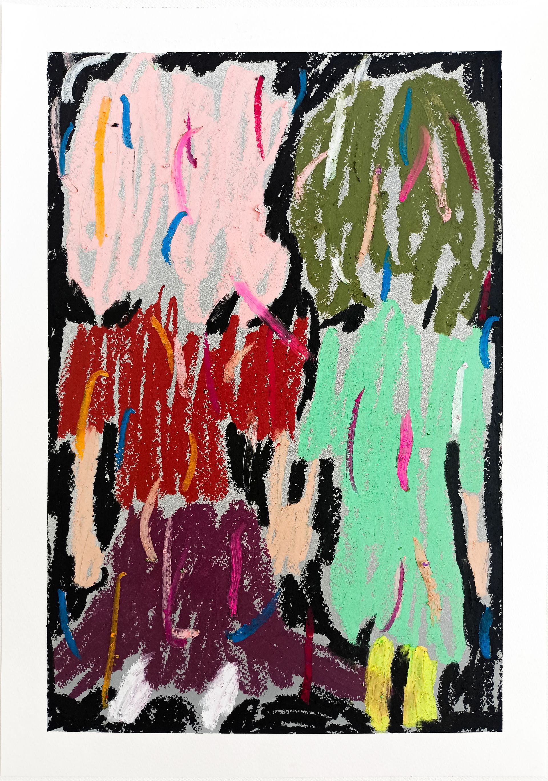 Дарья Растунина (Авторская графика - 
                  29 x 42 см) Без названия