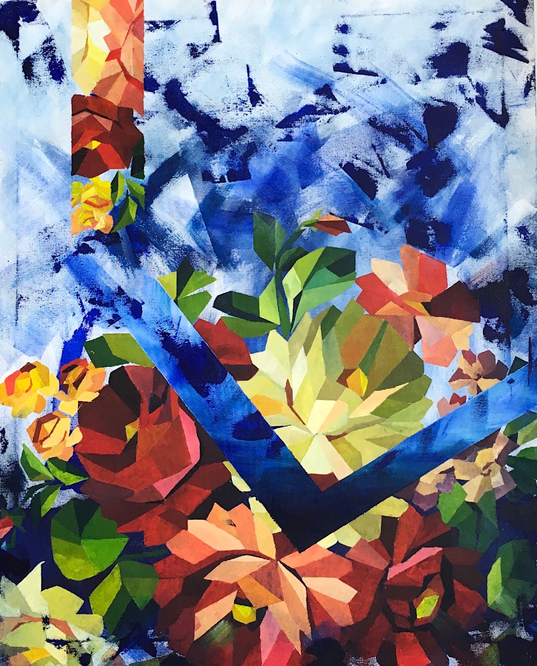 Ира Чет (Картина, живопись - 
                  100 x 150 см) Орнамент