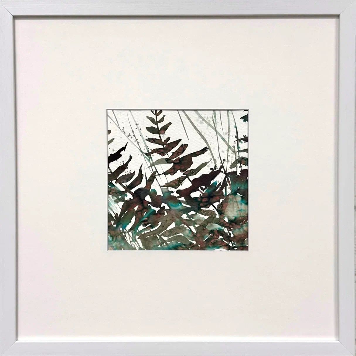 Анастасия Попова (Авторская графика - 
                  40 x 40 см) Травы I