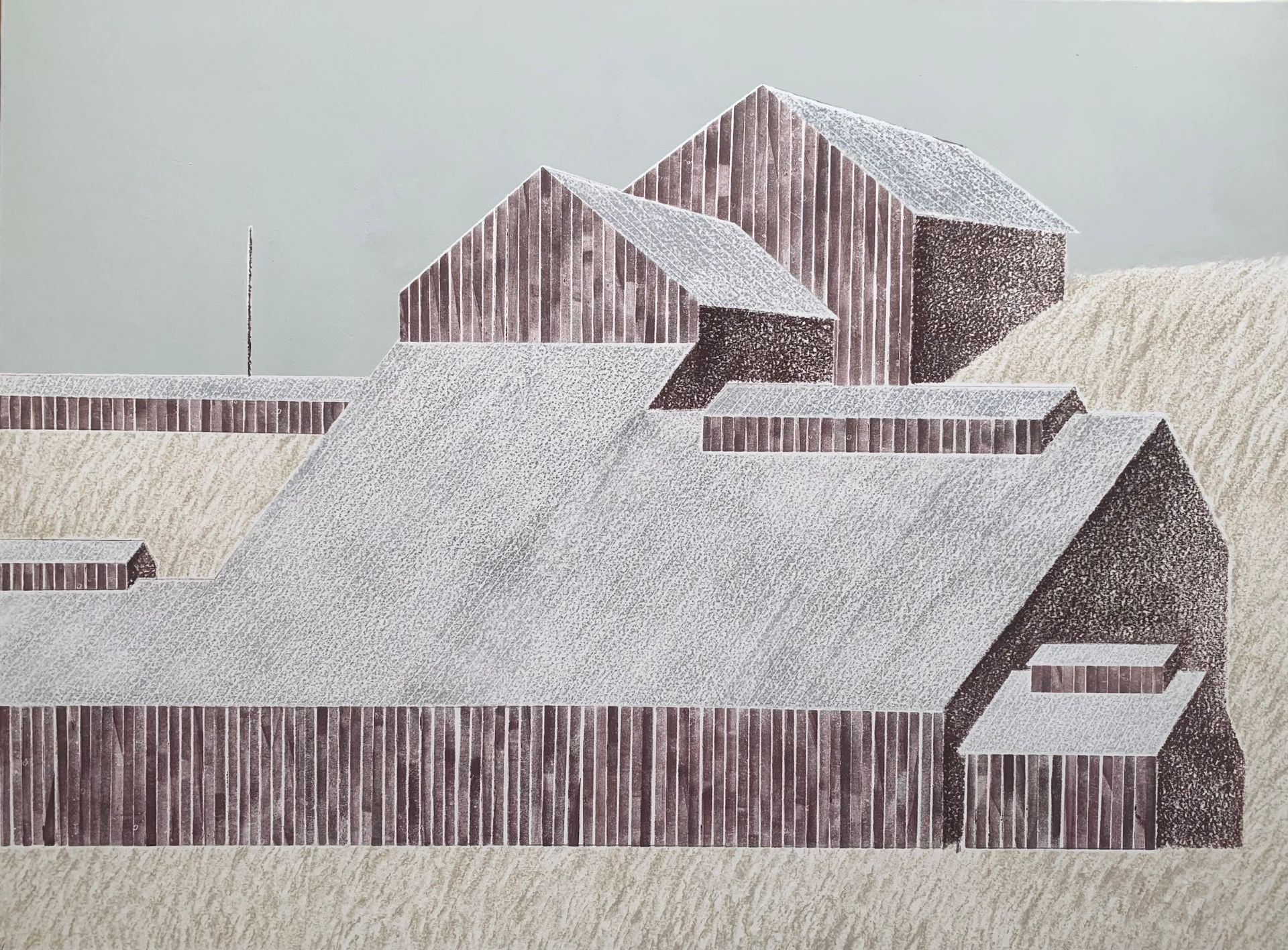 Мария Стадник (Картина, живопись - 
                  75 x 55 см) Landscape 59