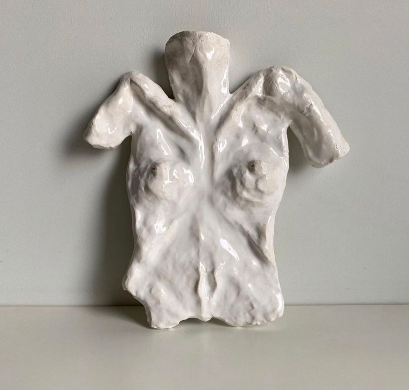 Инна Крыжановская (Объект - 
                  30 x 30 см) Женское тело