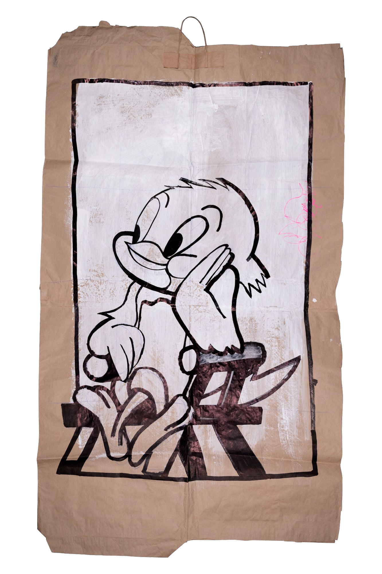 Рома Сойда (Авторская графика - 
                  100 x 150 см) Twiggy