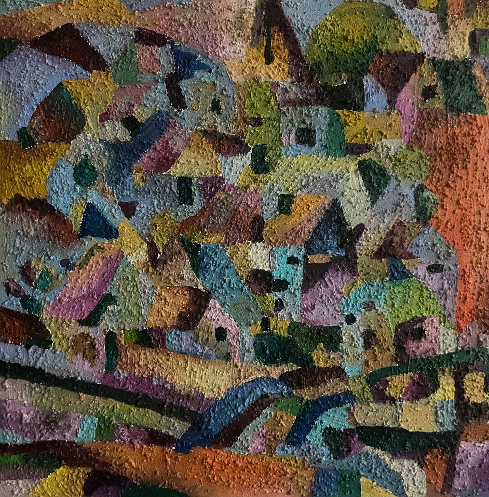 Татьяна Федоровская (Картина, живопись - 
                  60 x 60 см) УТРО
