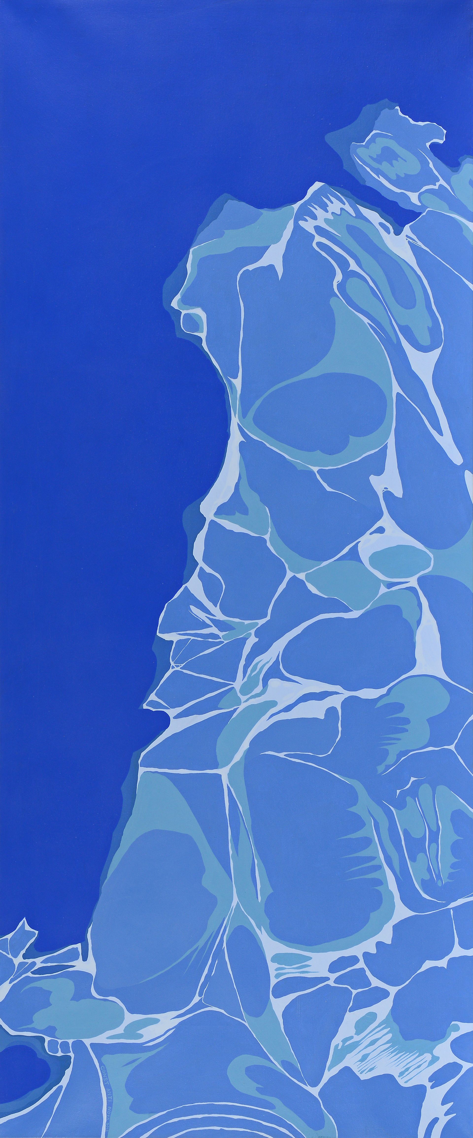 Людмила Константинова (Картина, живопись - 
                  65 x 155 см) Вода. Бассейн