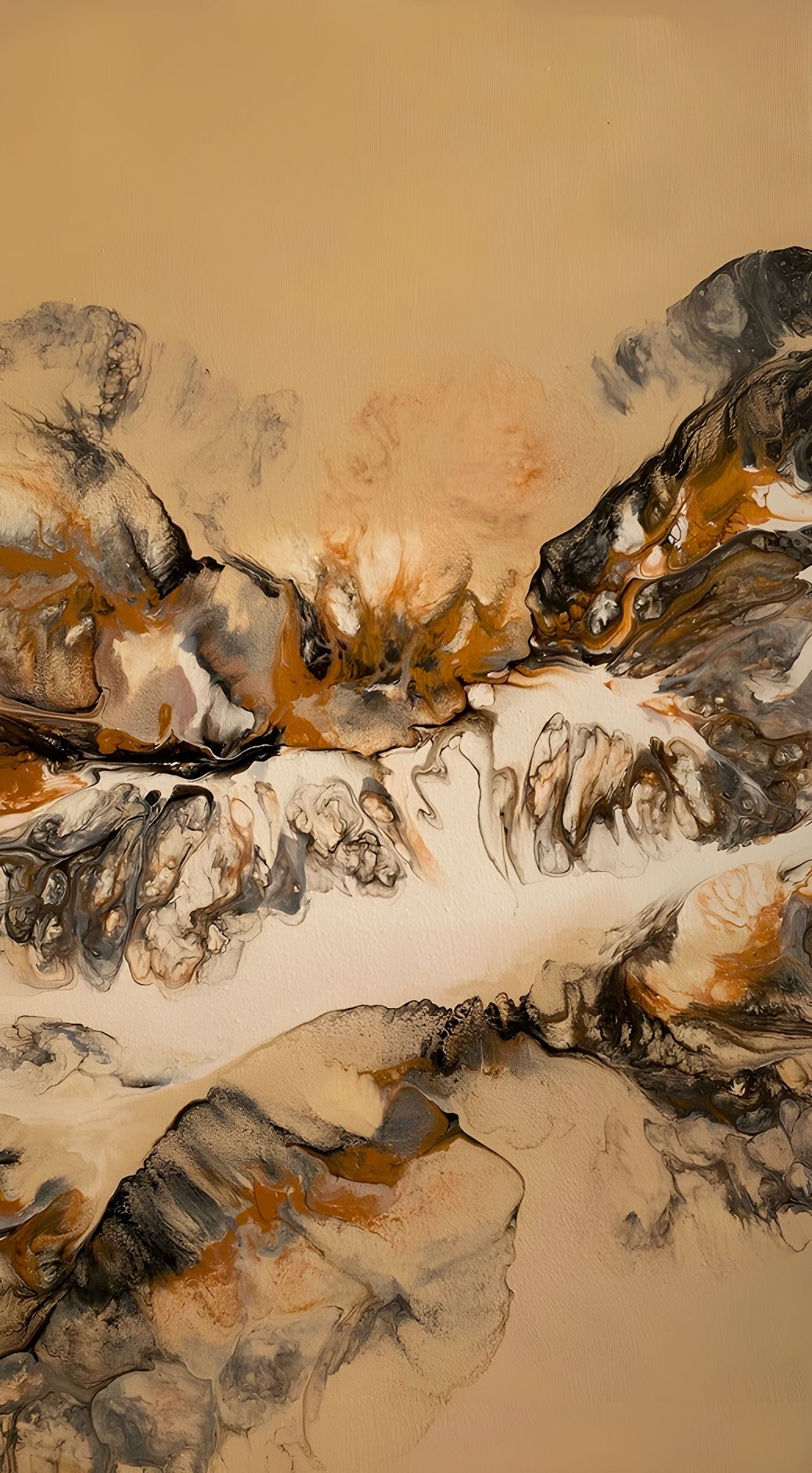 Елена Казанская (Картина, живопись - 
                  40 x 70 см) Теплое дыхание земли