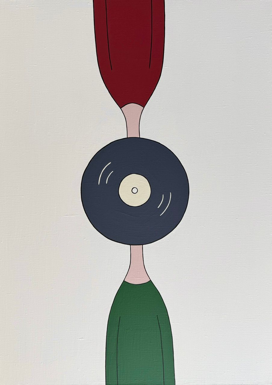 Мария Полушкина (Картина, живопись - 
                  50 x 70 см) Музыка нас связала