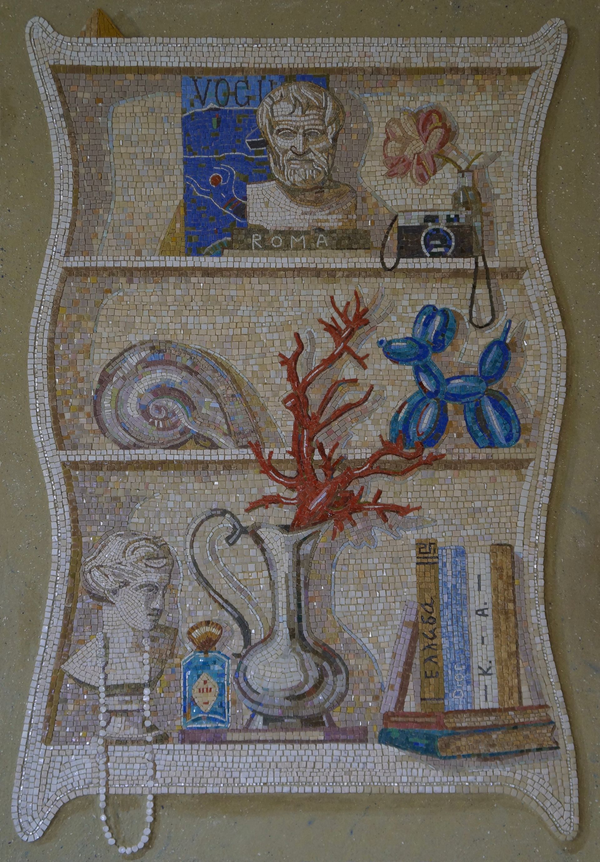 Анастасия Колышкина (Объект - 
                  79 x 113 см) Полка