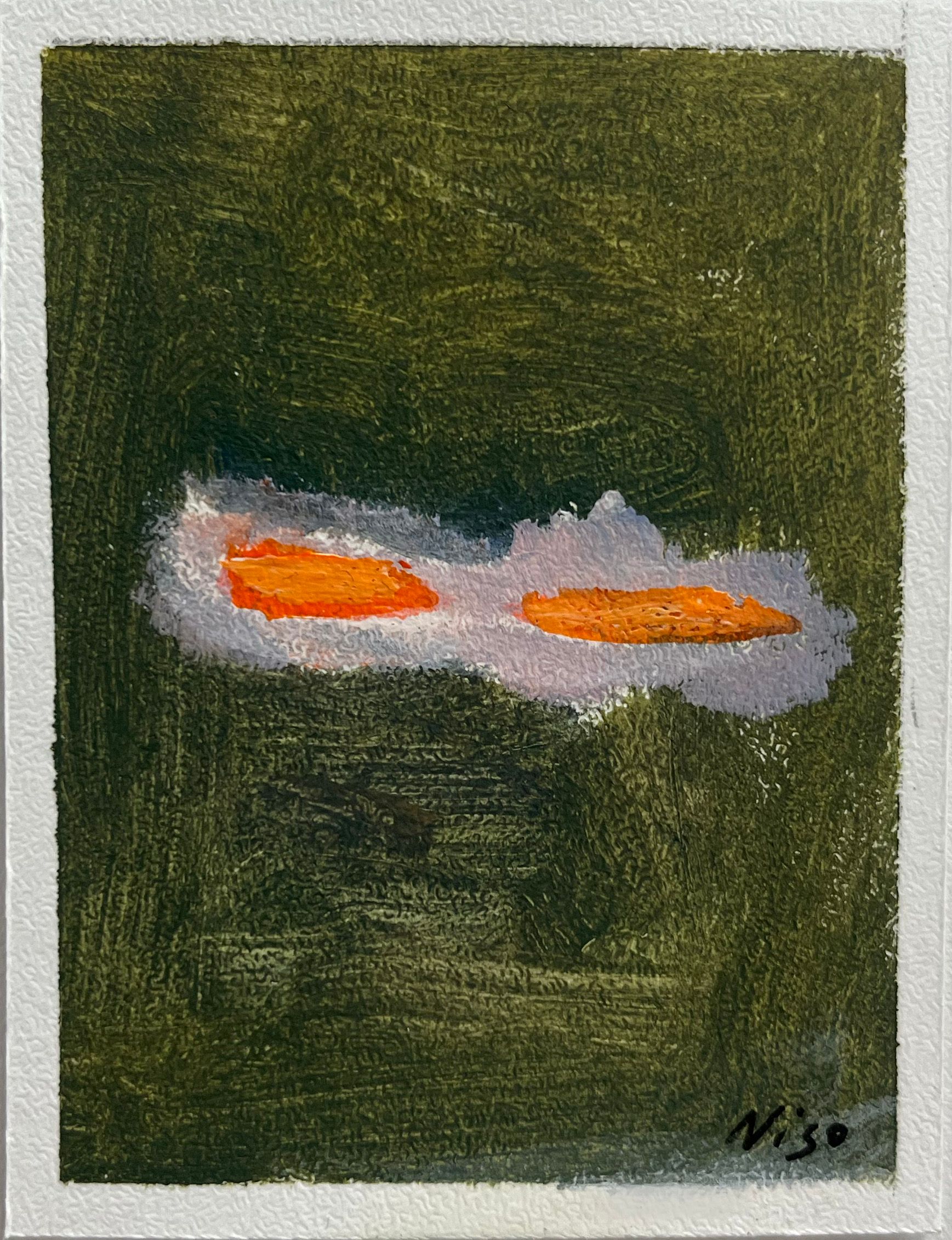 Нисо Атаханова (Авторская графика - 
                  14.8 x 21 см) Без названия