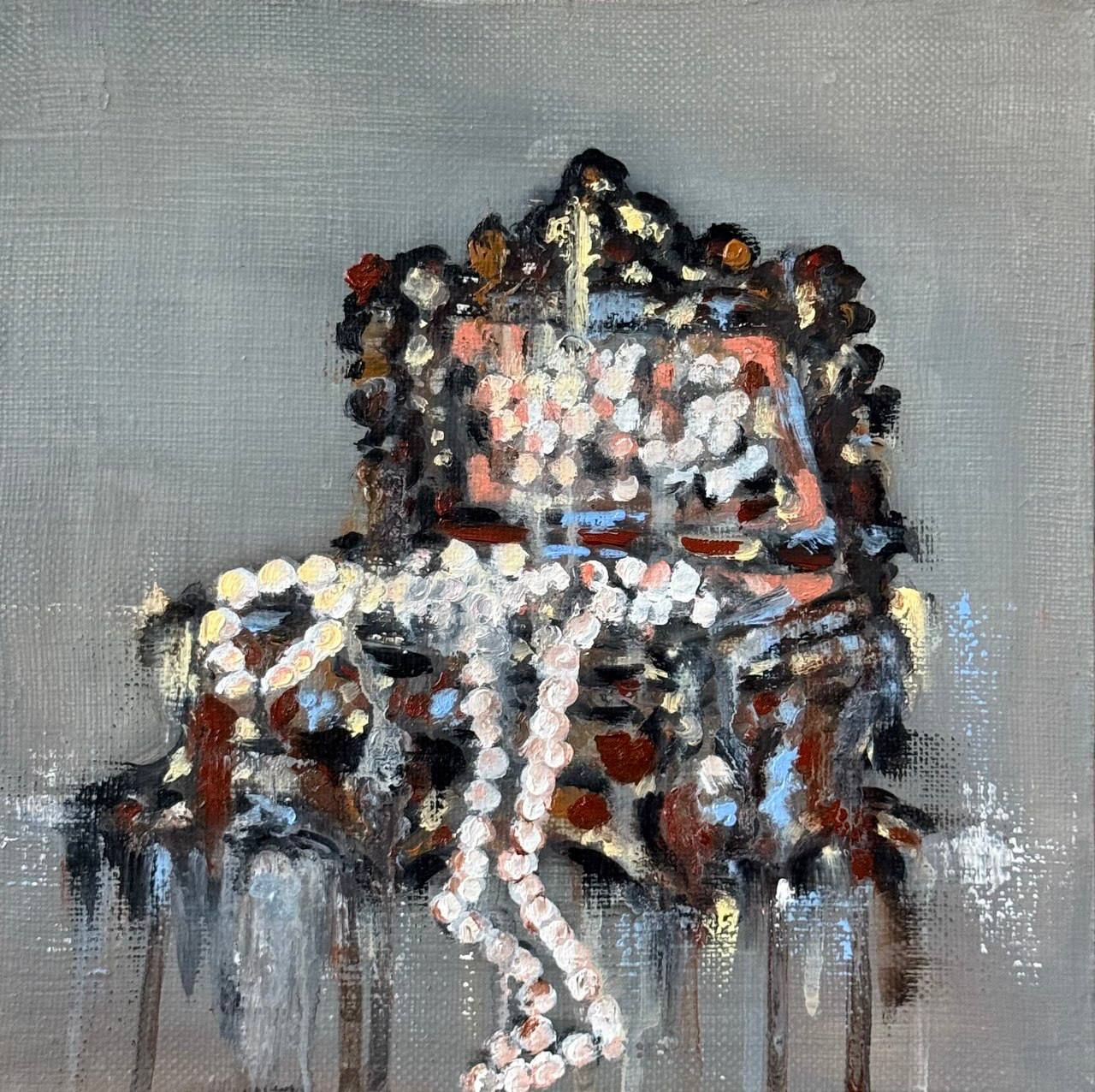 Белла Новинькова (Картина, живопись - 
                  20 x 20 см) Шкатулка воспоминаний