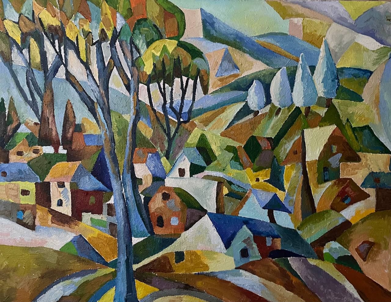 Таня Бродская (Картина, живопись - 
                  90 x 70 см) Теплый день