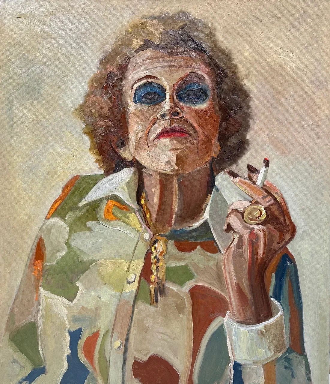 Мадина Беликова (Картина, живопись - 
                  60 x 70 см) Молодость №8