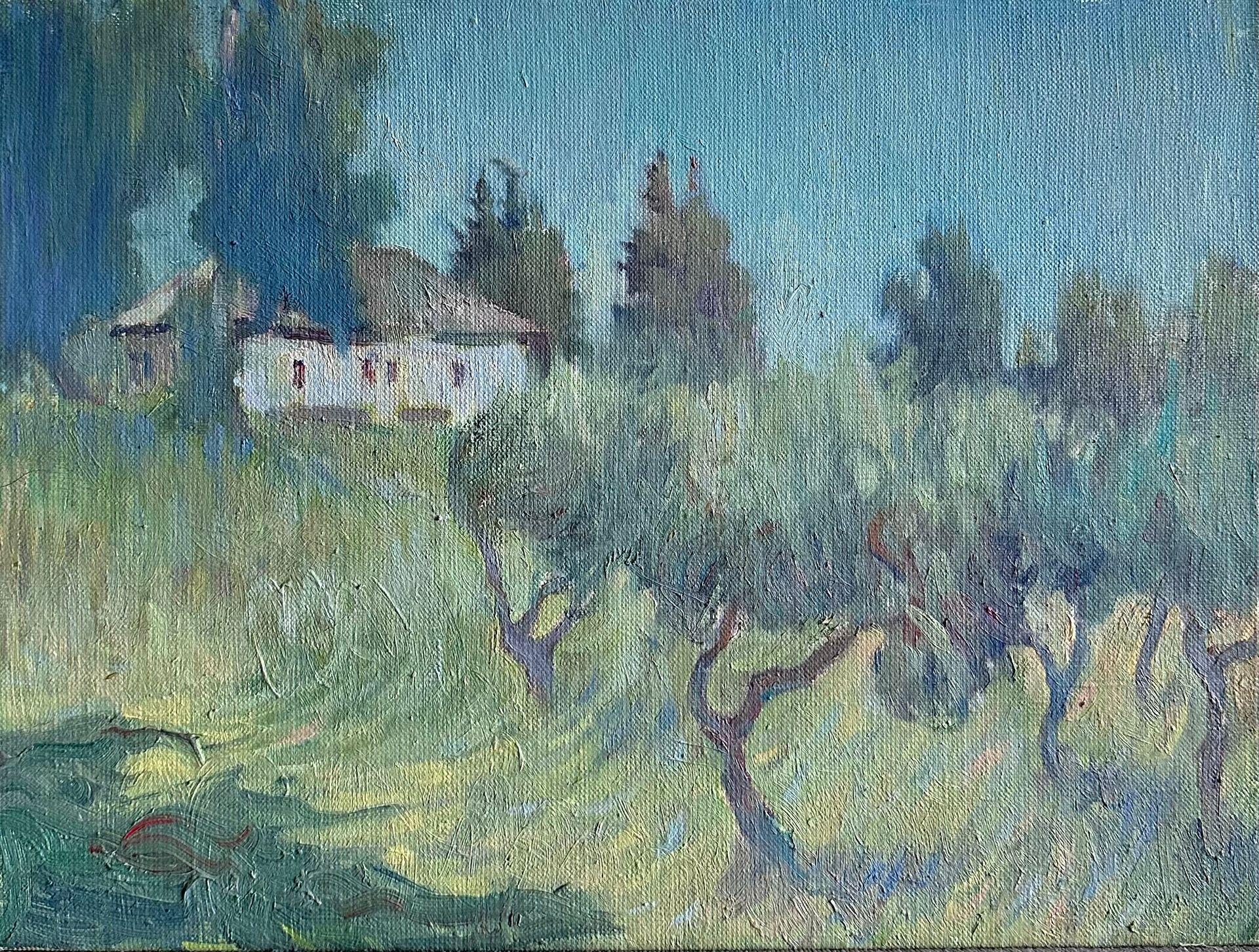 Анастасия Давыдова (Картина, живопись - 
                  40 x 30 см) Сад