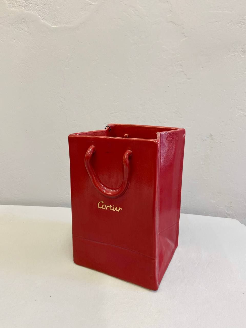 Елизавета Букина (Скульптура - 
                  14 x 21 см) Ваза "Cartier" (size M)