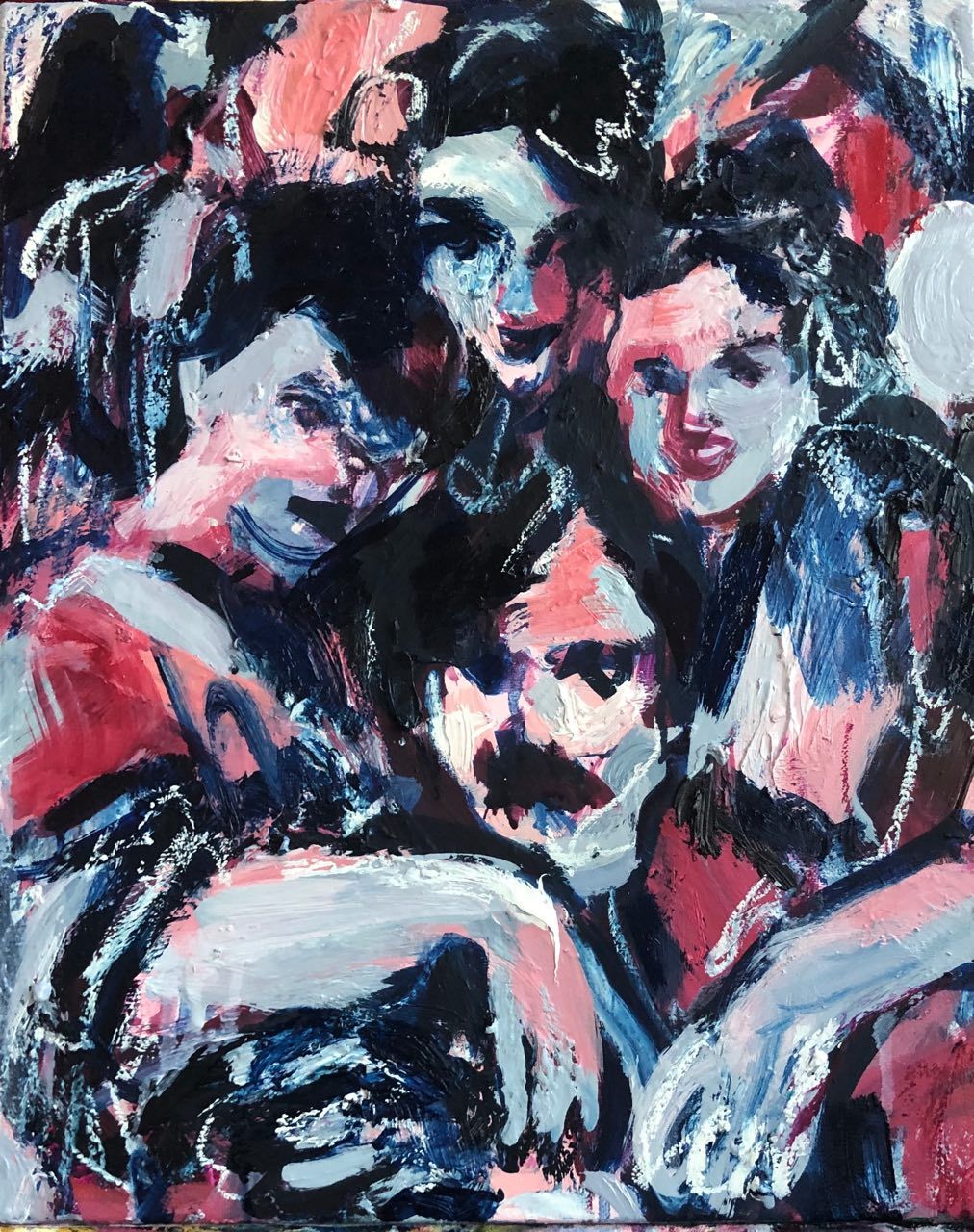 Катя Гранова (Картина, живопись - 
                  33 x 46 см) Мама и Ницше