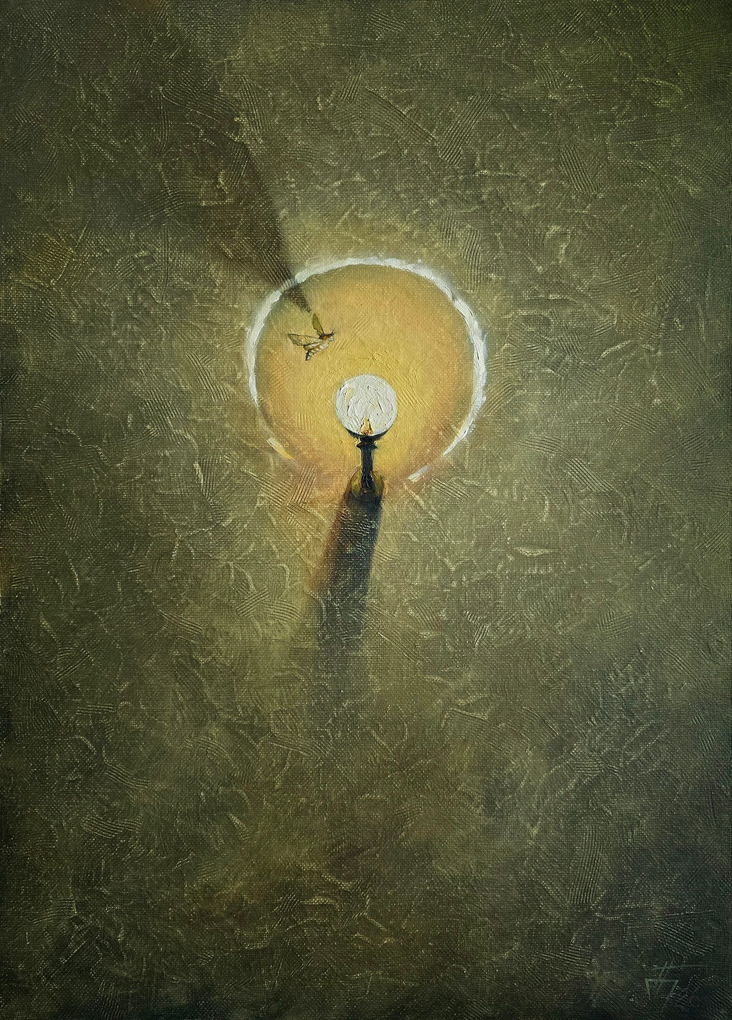 Александр Буданов (Картина, живопись - 
                  50 x 70 см) Её время только начинается