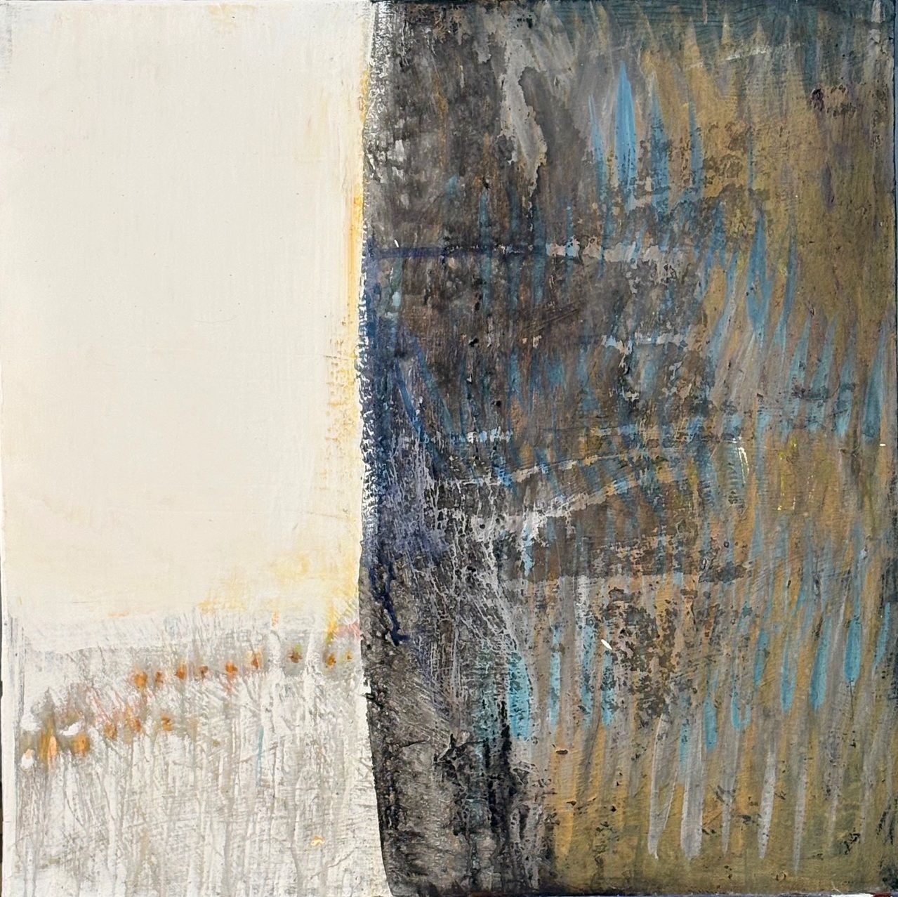 Раиса Граф (Картина, живопись - 
                  50 x 50 см) #10. Эксперимент. Солнце