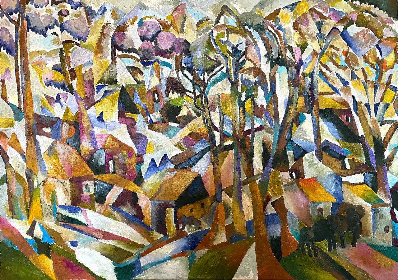 Таня Бродская (Картина, живопись - 
                  140 x 100 см) Утро