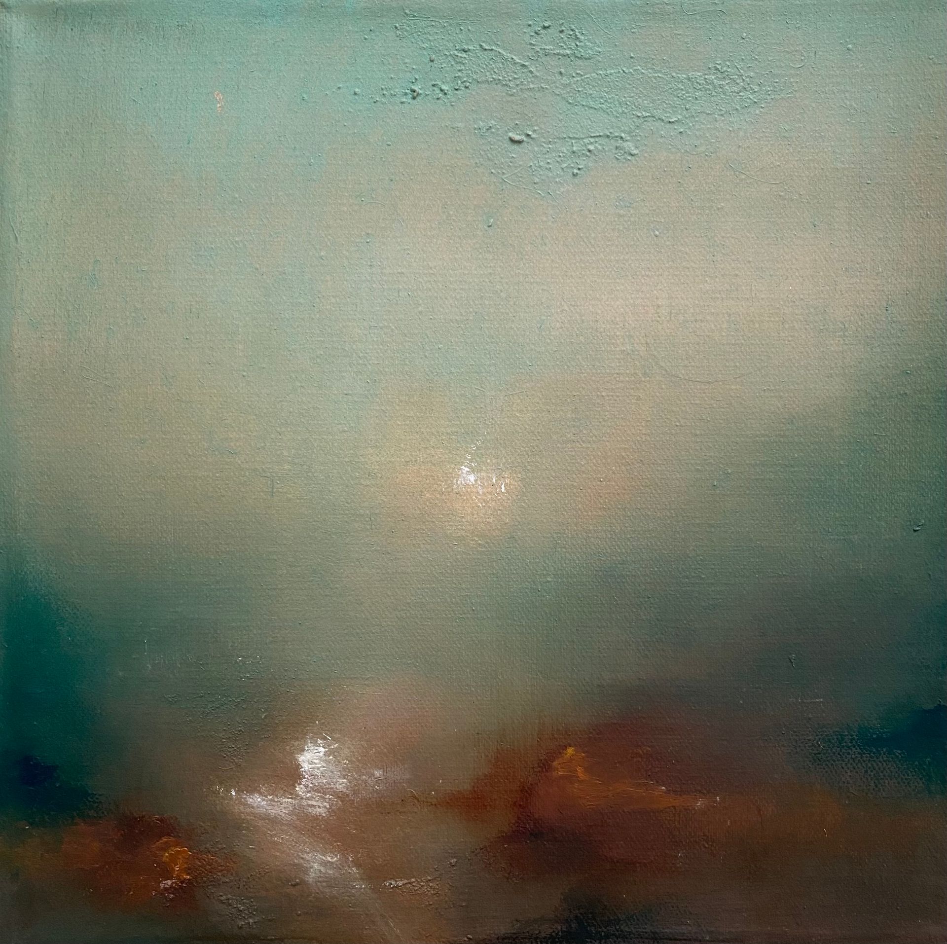 Елена Троянская (Картина, живопись - 
                  30 x 30 см) It the middle of the morning