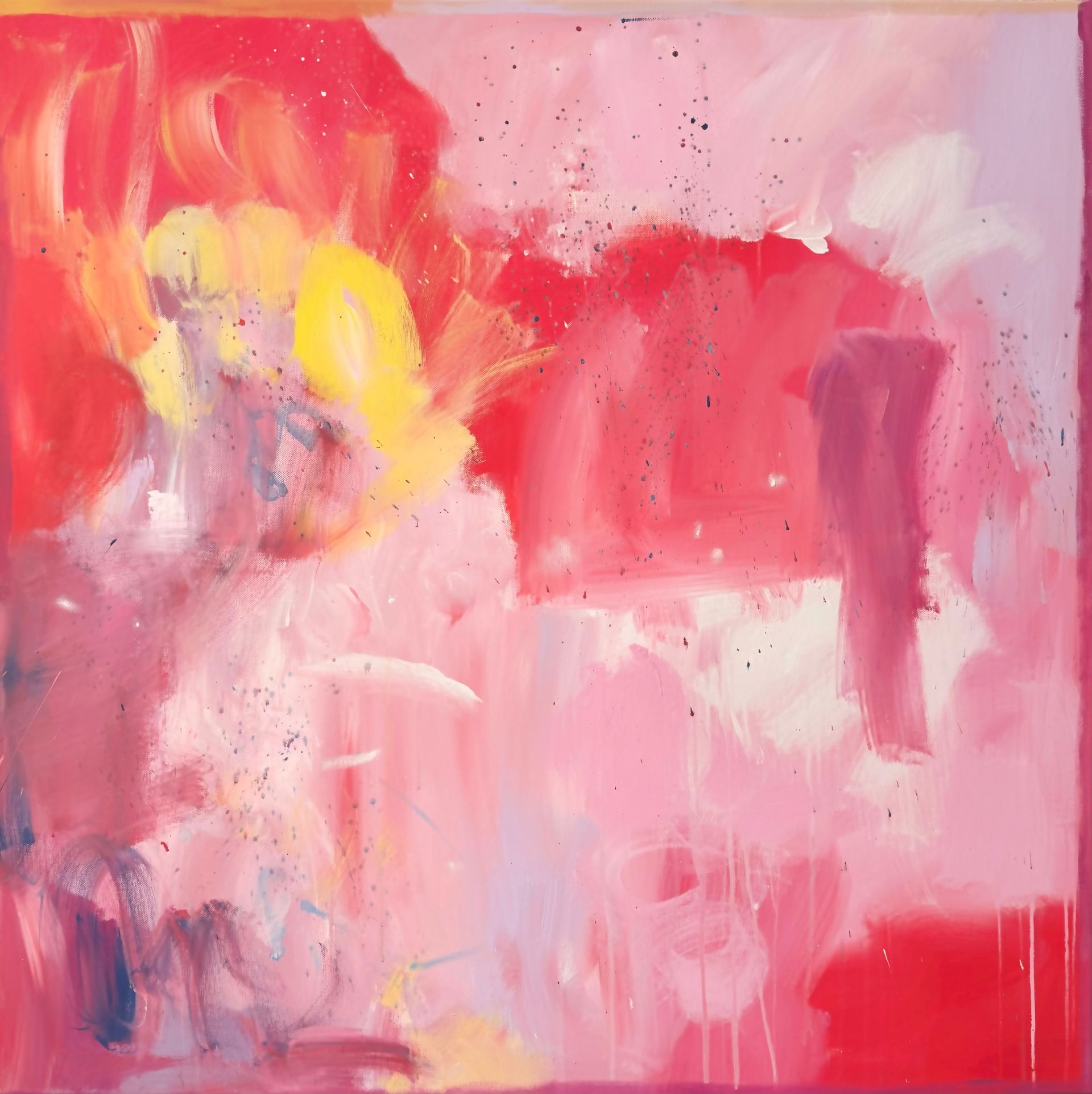 Анна Ганина (Картина, живопись - 
                  100 x 100 см) Wild and free