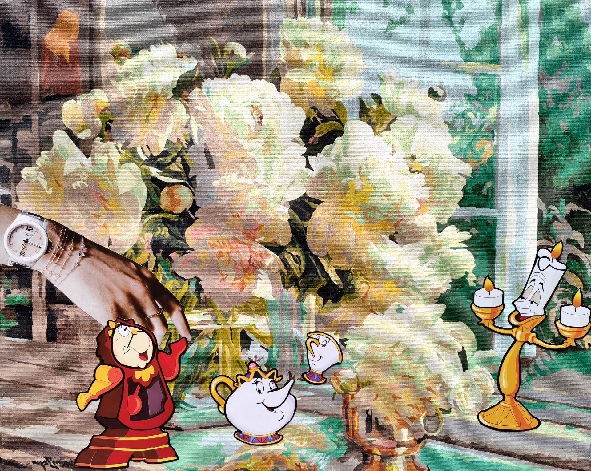 Ирина БАСТ (Картина, живопись - 
                  50 x 40 см) Если бы я была Belle