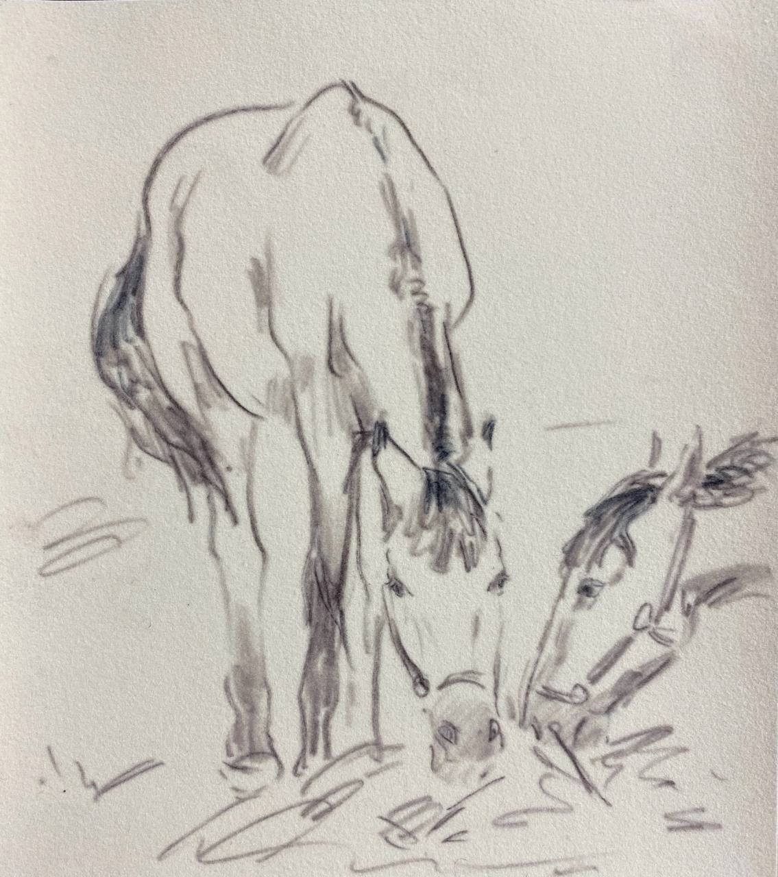 Надежда Воронцова (Авторская графика - 
                  19 x 22 см) На чужой каравай рот не разевай