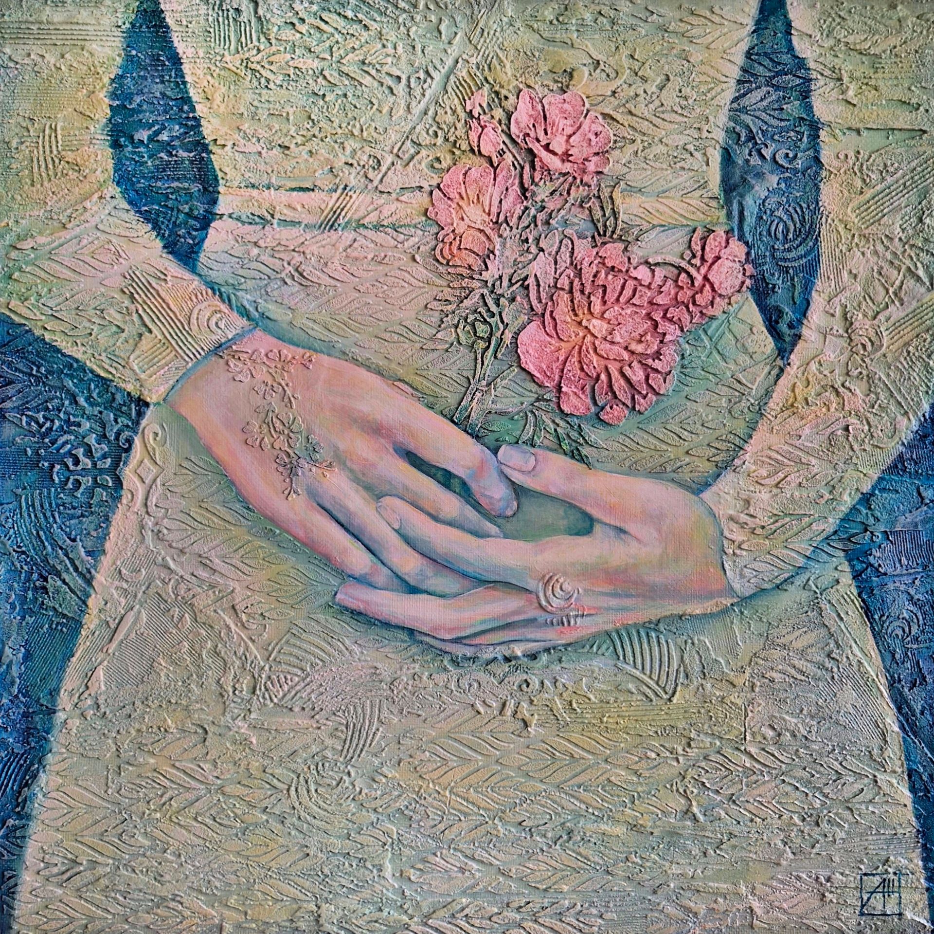Анна Шуваева (Картина, живопись - 
                  50 x 50 см) Чародейка