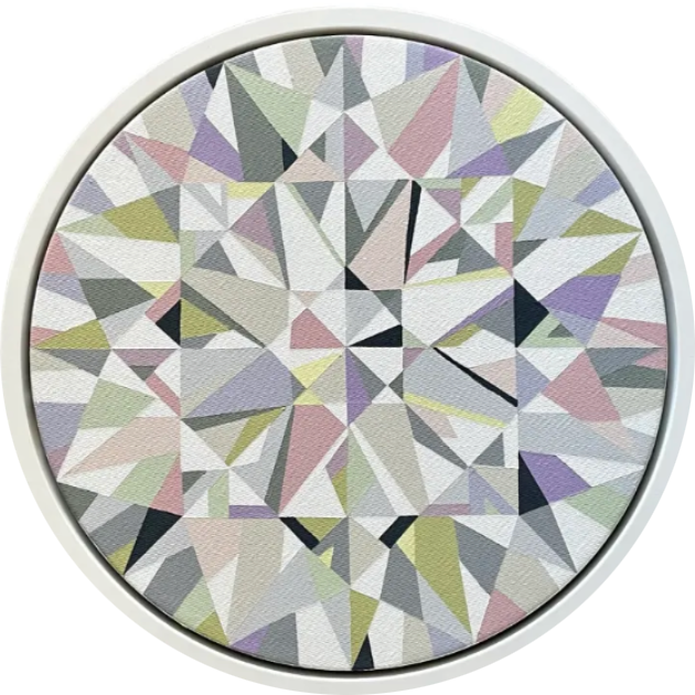 Марина Астахова (Картина, живопись - 
                  44 x 44 см) Crystal 406