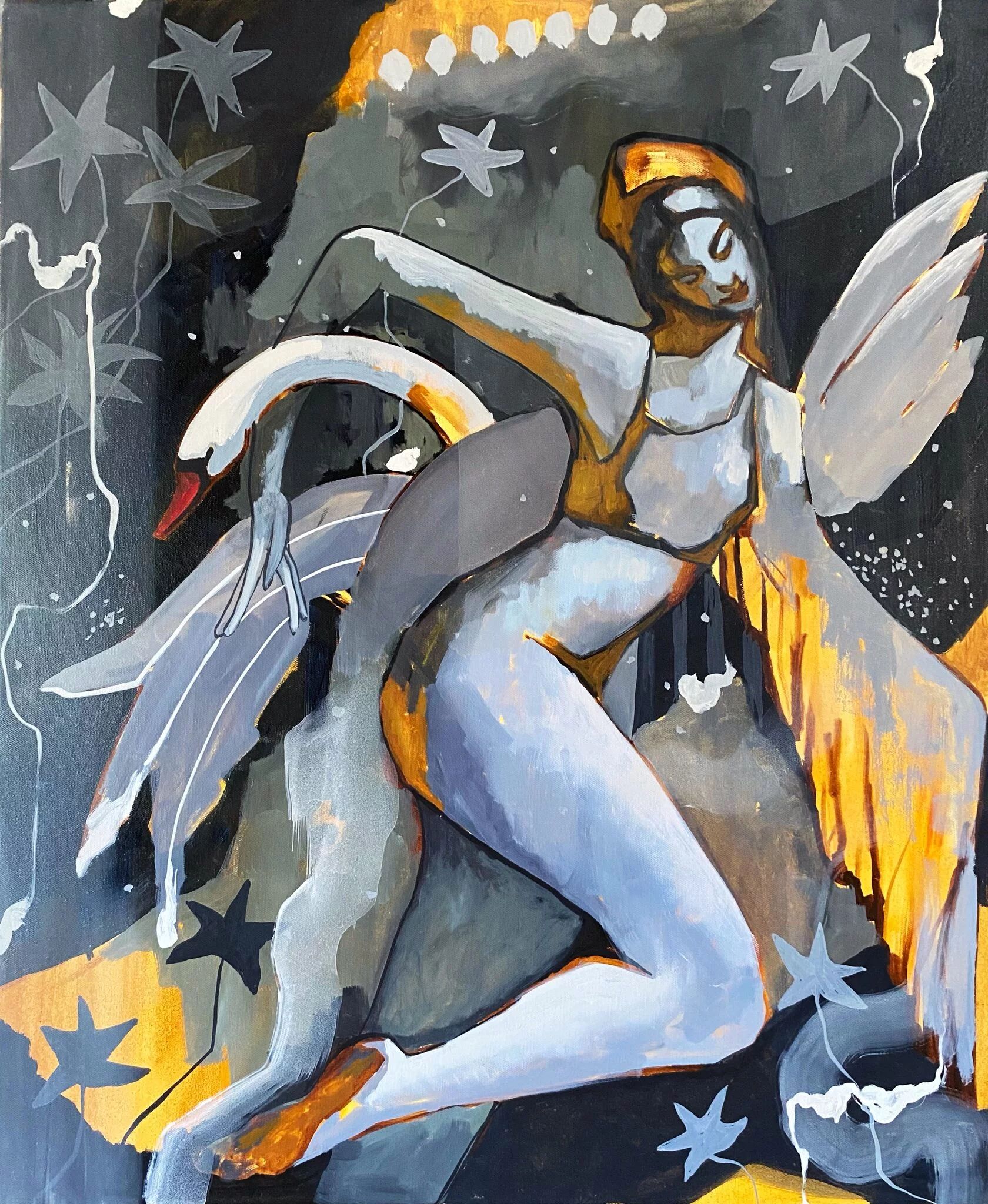 Катя Никитина (Картина, живопись - 
                  90 x 110 см) Метаморфоза