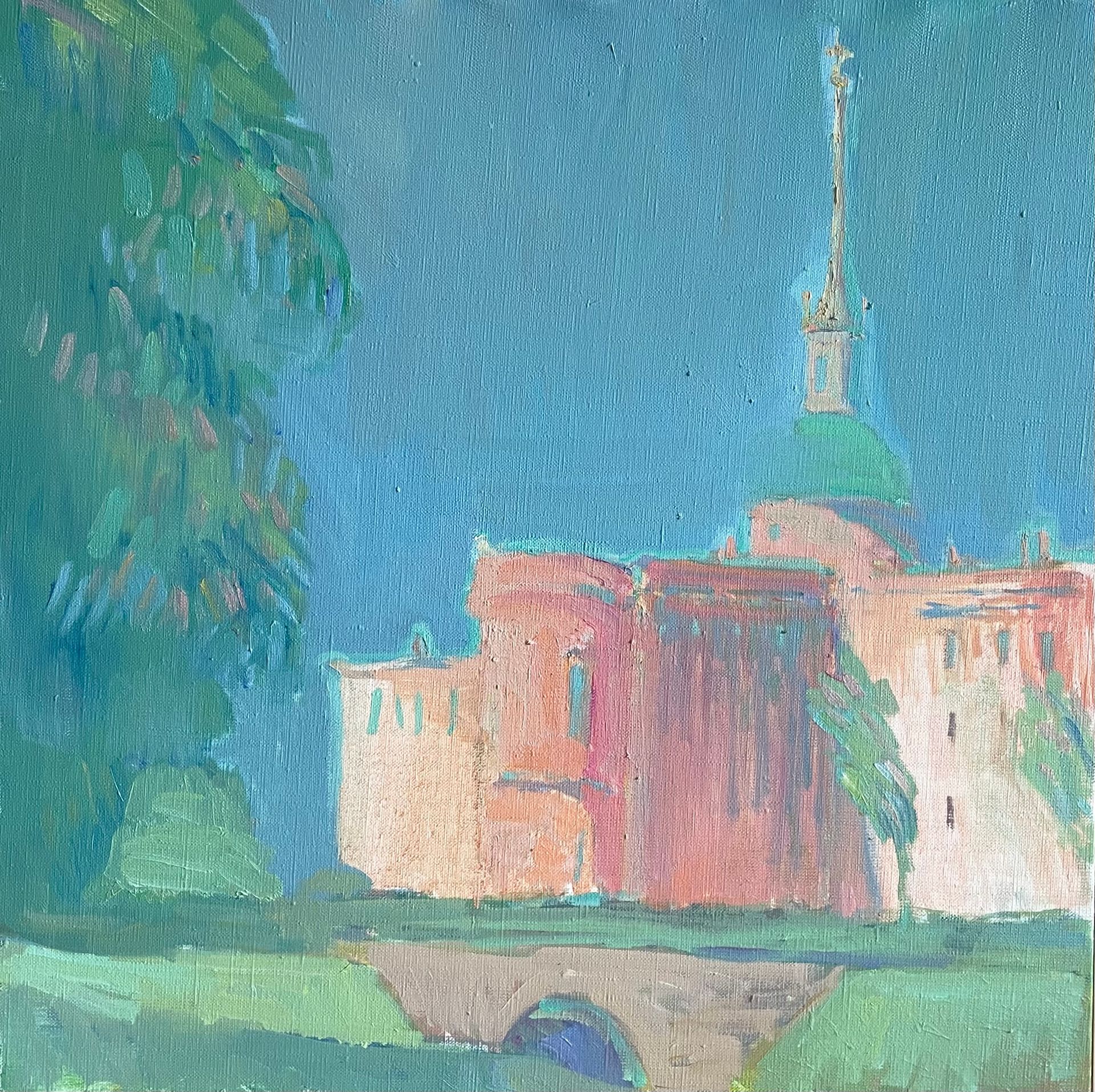 Анастасия Давыдова (Картина, живопись - 
                  50 x 50 см) Михайловский