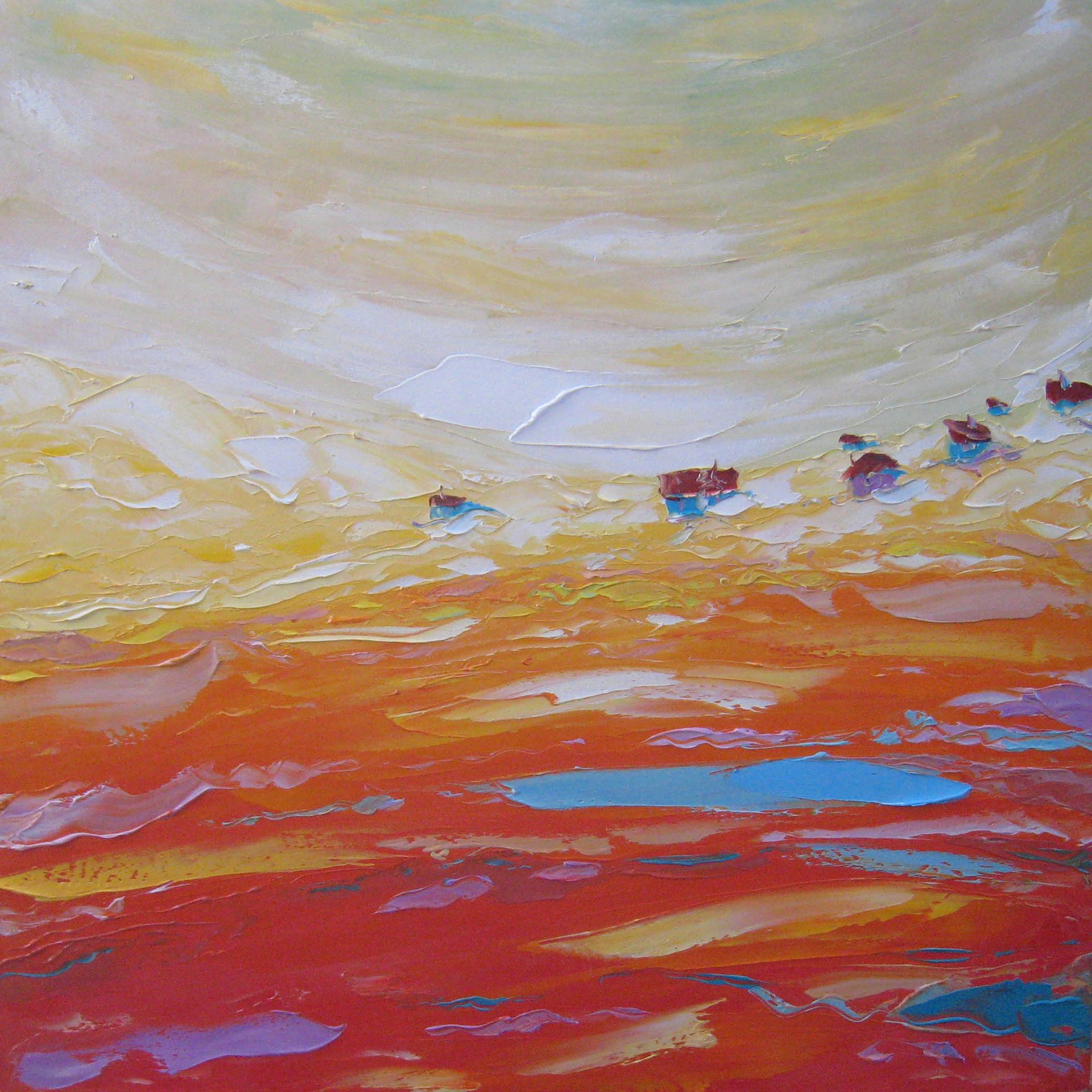 Андрей Шенгелия (Картина, живопись - 
                  60 x 60 см) Golden valley