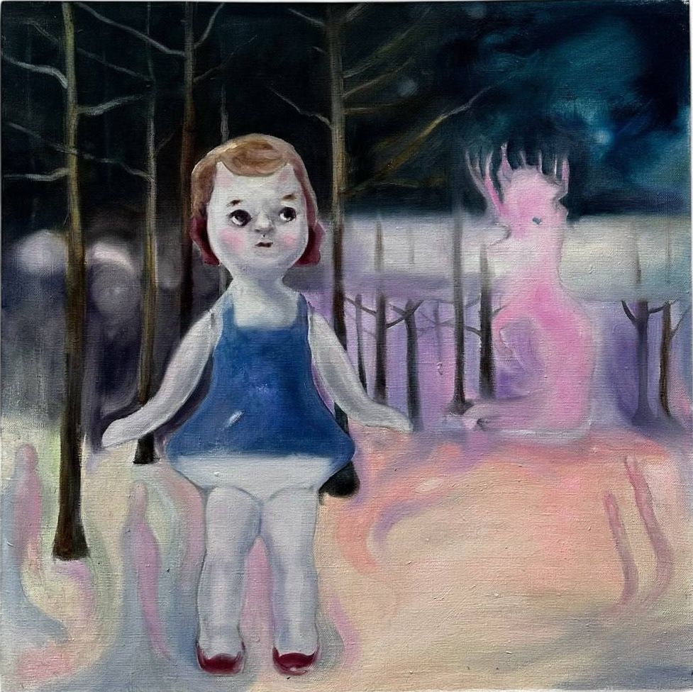 Кристина Пуршина (Картина, живопись - 
                  50 x 50 см) Untitled