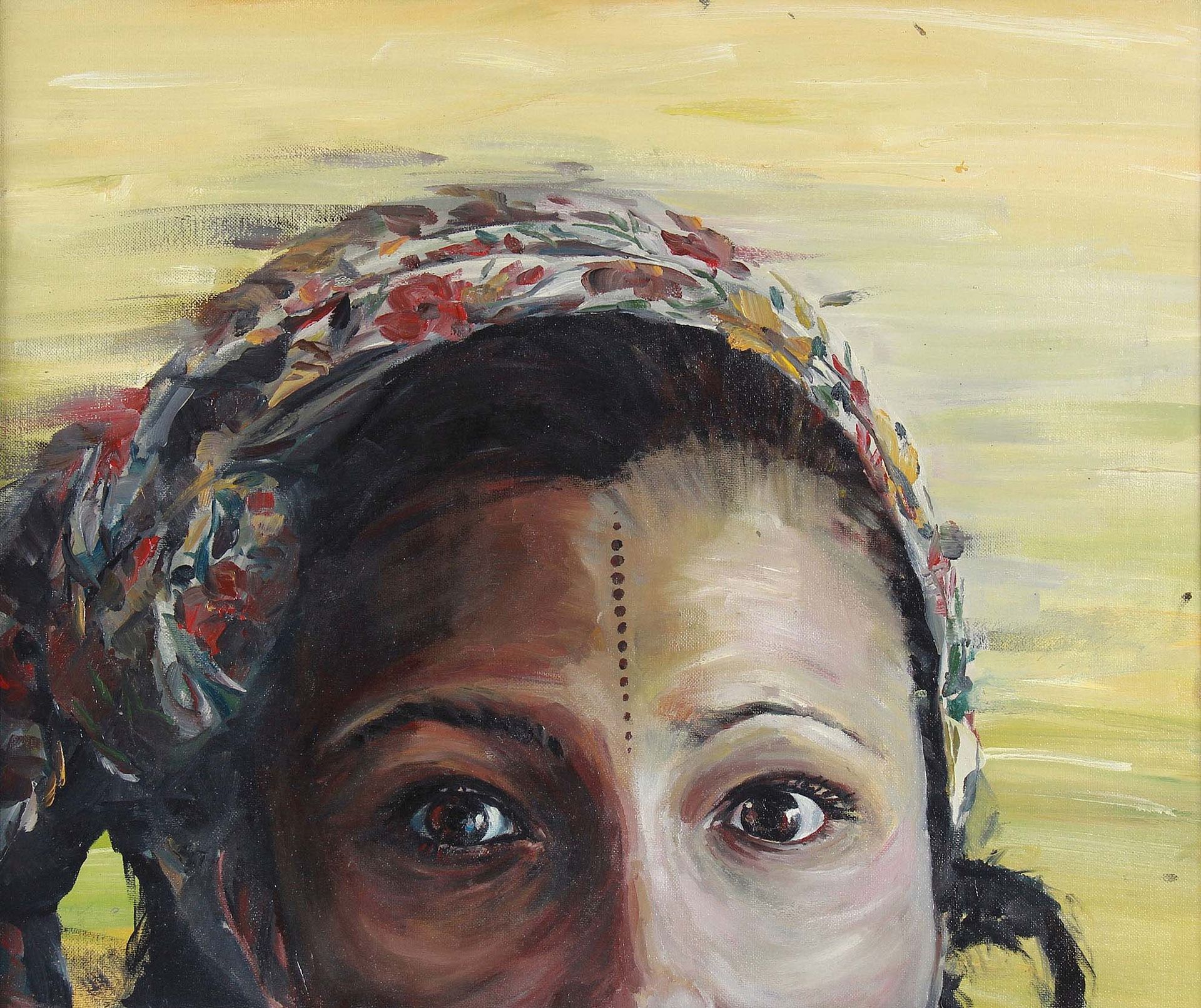 Павел Нечаев (Картина, живопись - 
                  60 x 50 см) Внимающая