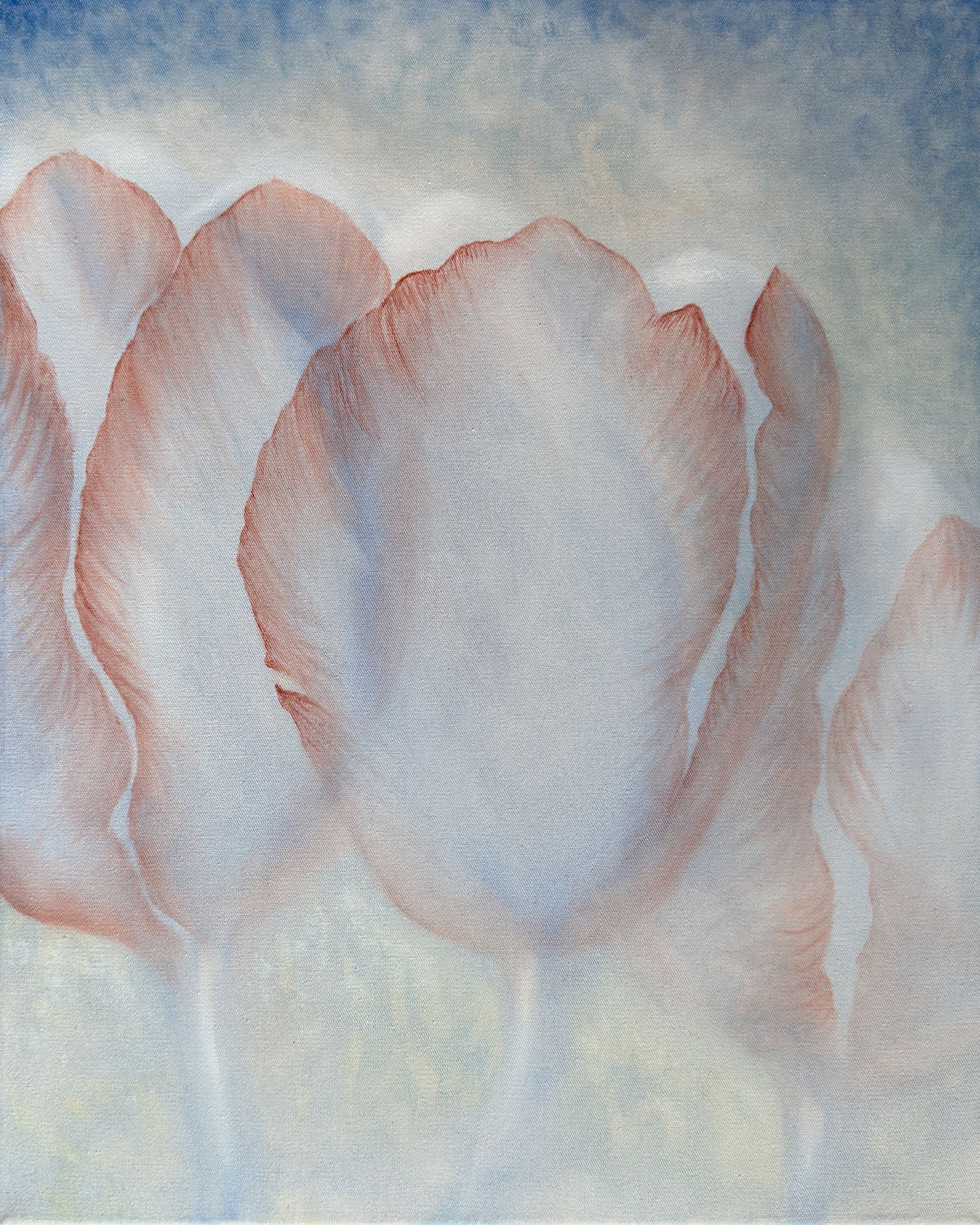 Елена Курочко (Картина, живопись - 
                  40 x 50 см) Тюльпаны