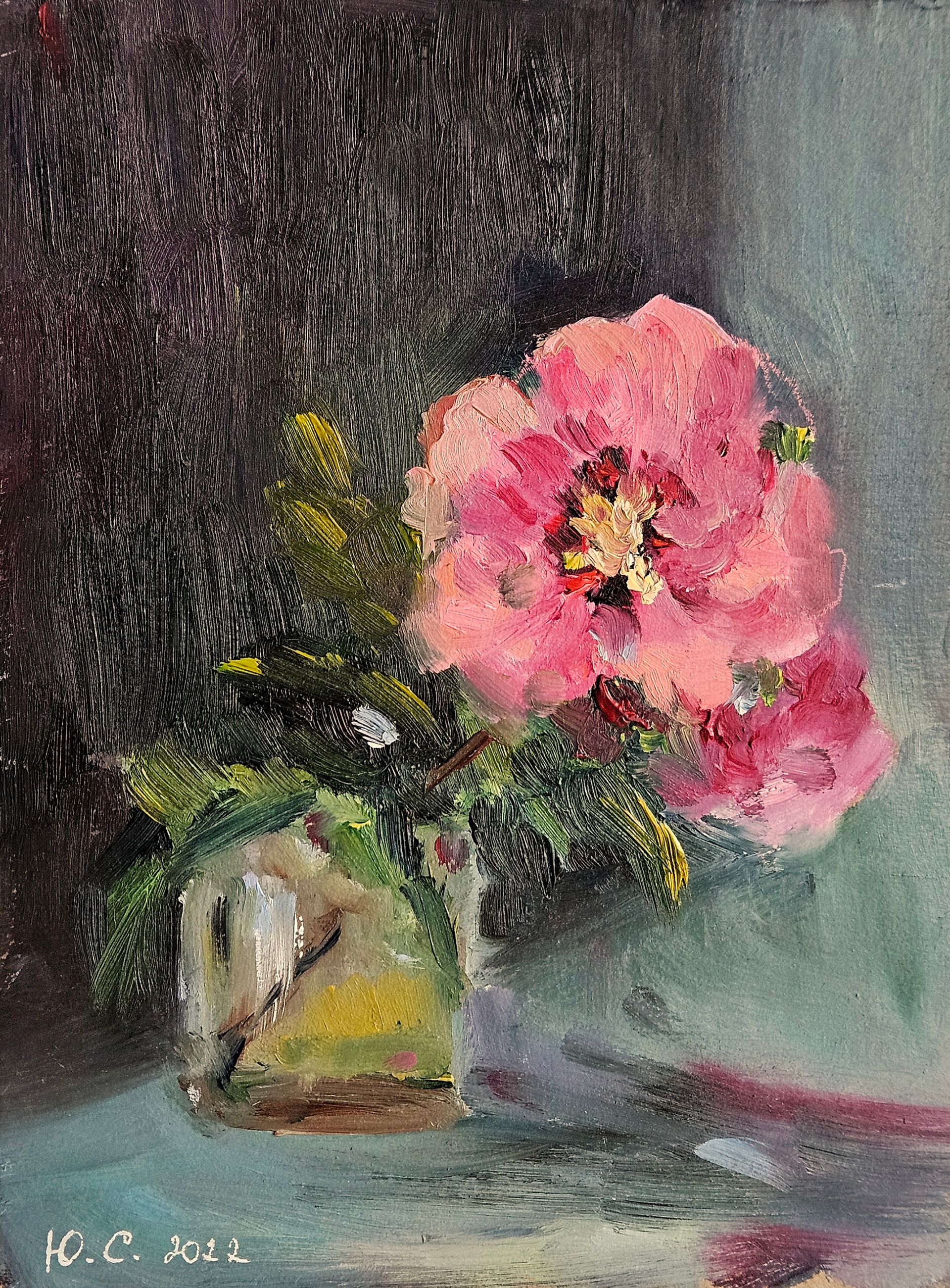 Светлана Юматова (Картина, живопись - 
                  15 x 20 см) Цвети!