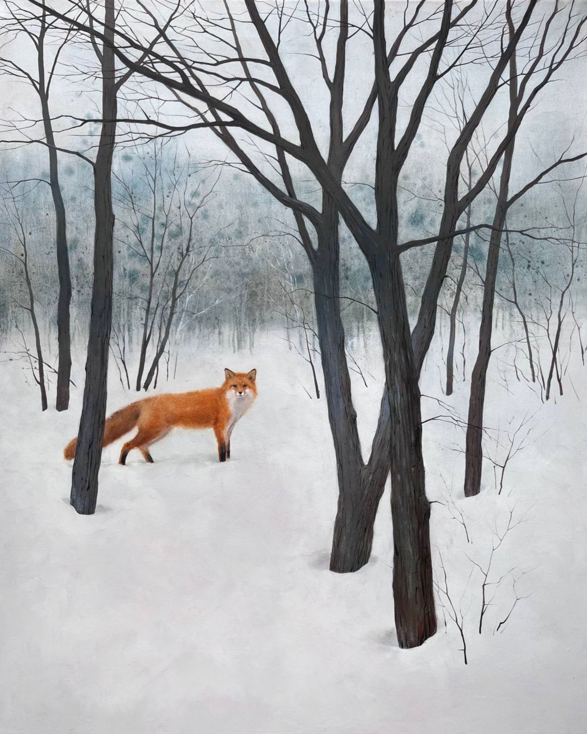 Ангелина Иванова (Картина, живопись - 
                  60 x 80 см) Заметила