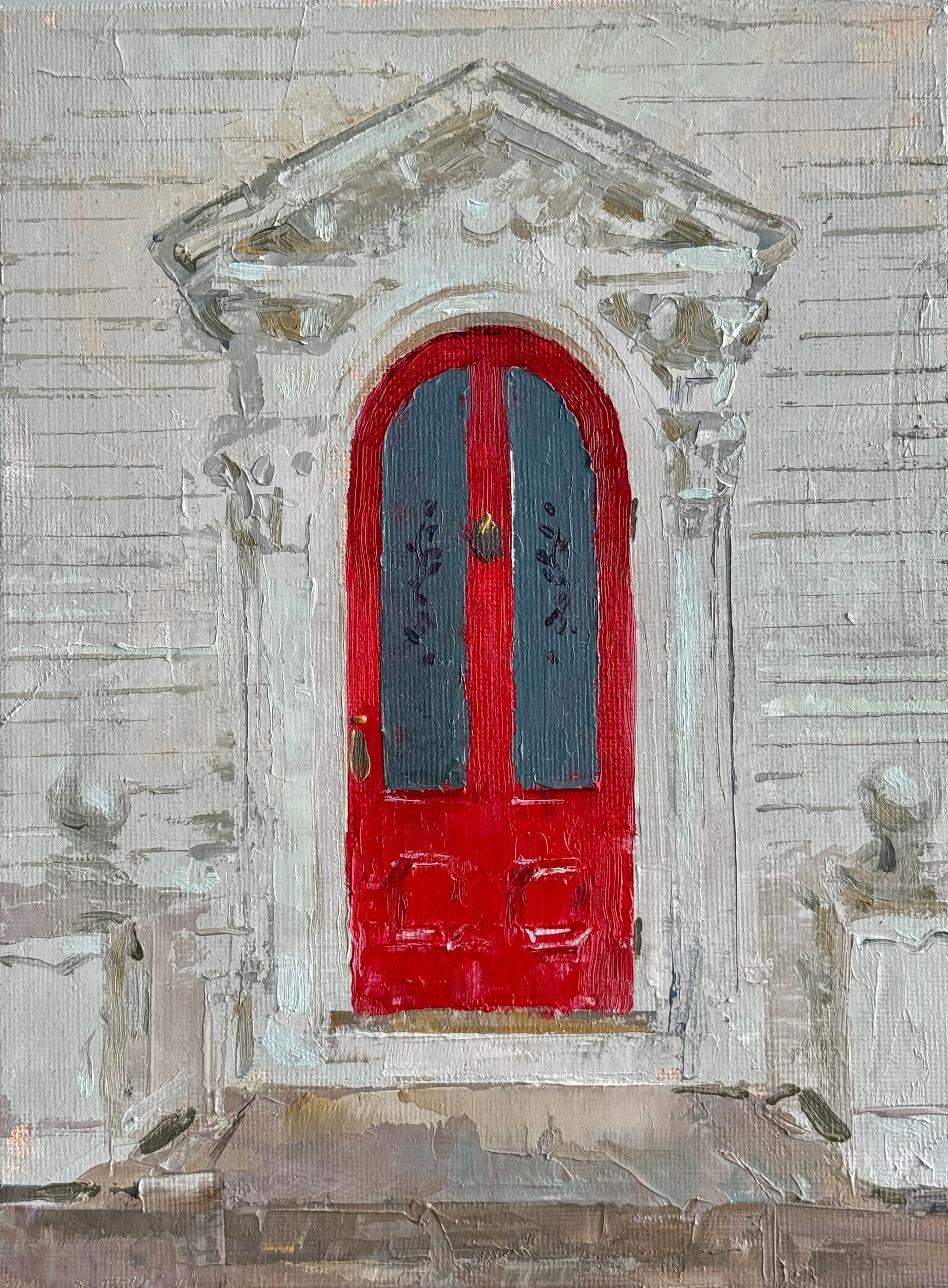 Дарья Краплак (Авторская графика - 
                  18 x 24 см) Door.3