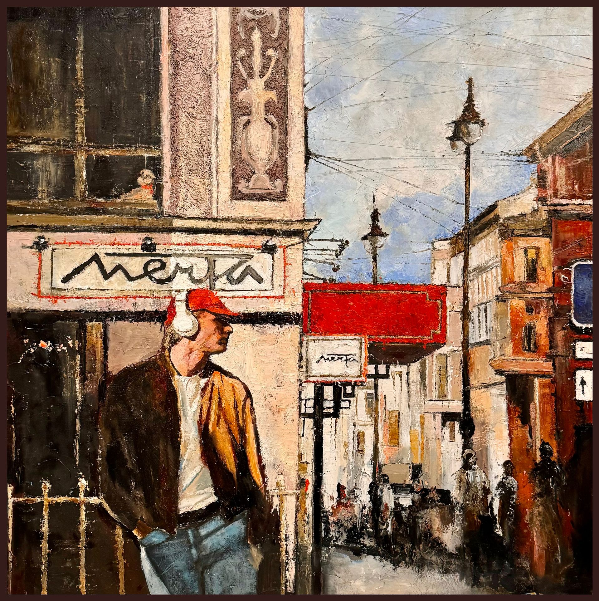 Наталья Венева (Картина, живопись - 
                  90 x 90 см) Мечта