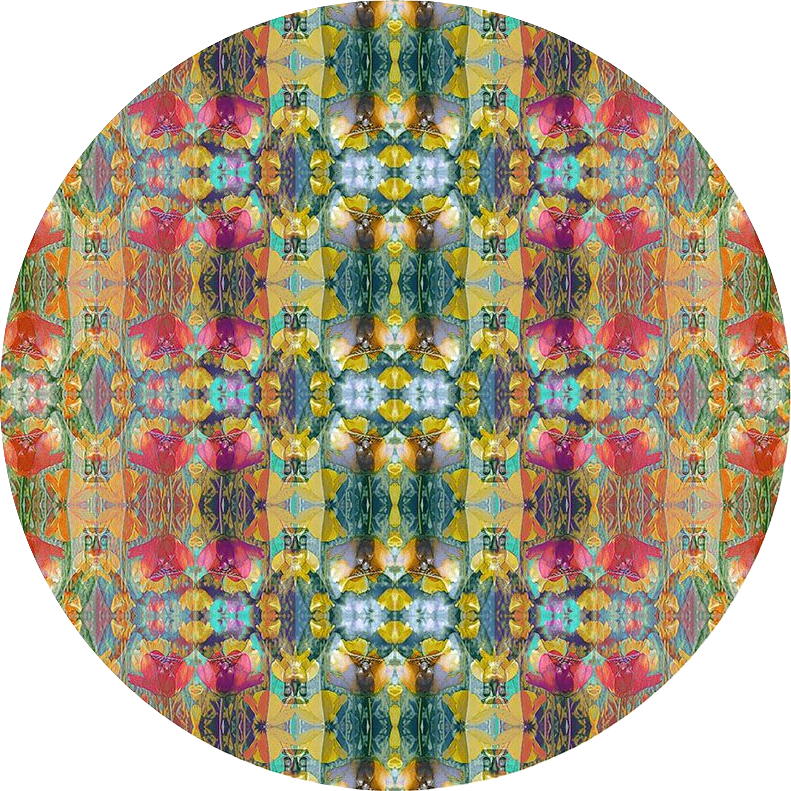 Лариса Корж (Графика цифровая (принты) - 
                  35 x 35 см) Фанфан–тюльпан