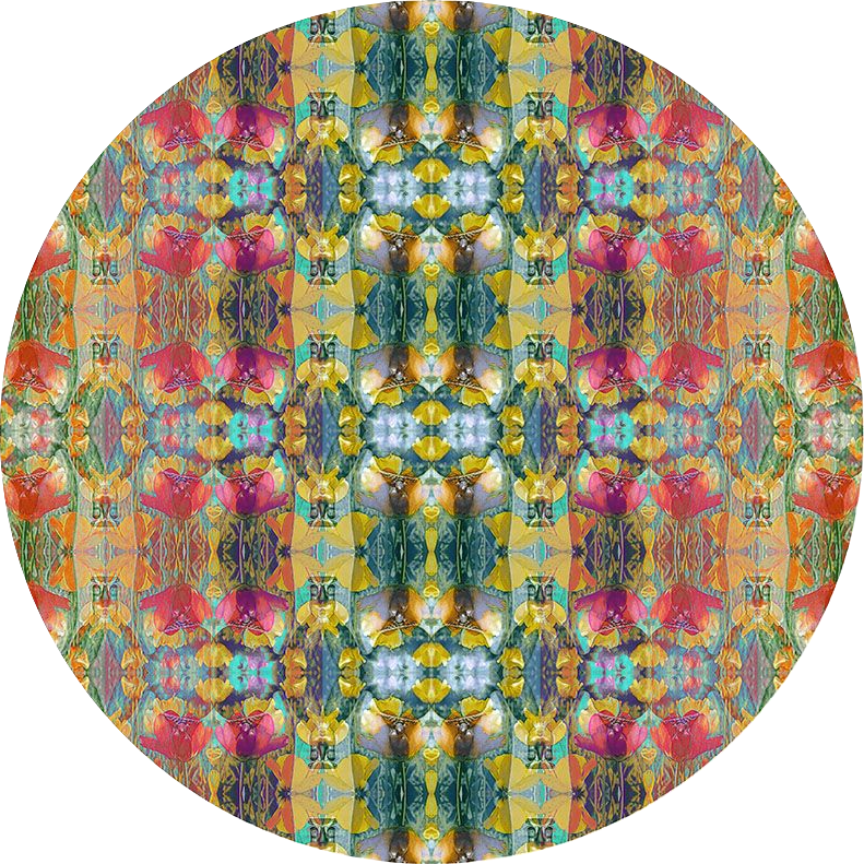 Лариса Корж (Графика цифровая (принты) - 
                  30 x 30 см) Фанфан–тюльпан