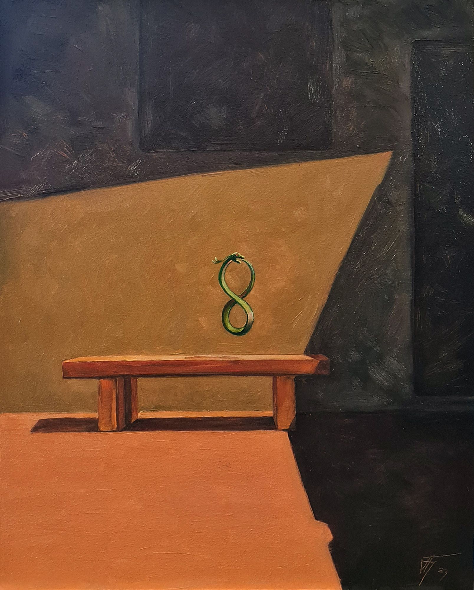 Александр Буданов (Авторская графика - 
                  40 x 50 см) Уроборос