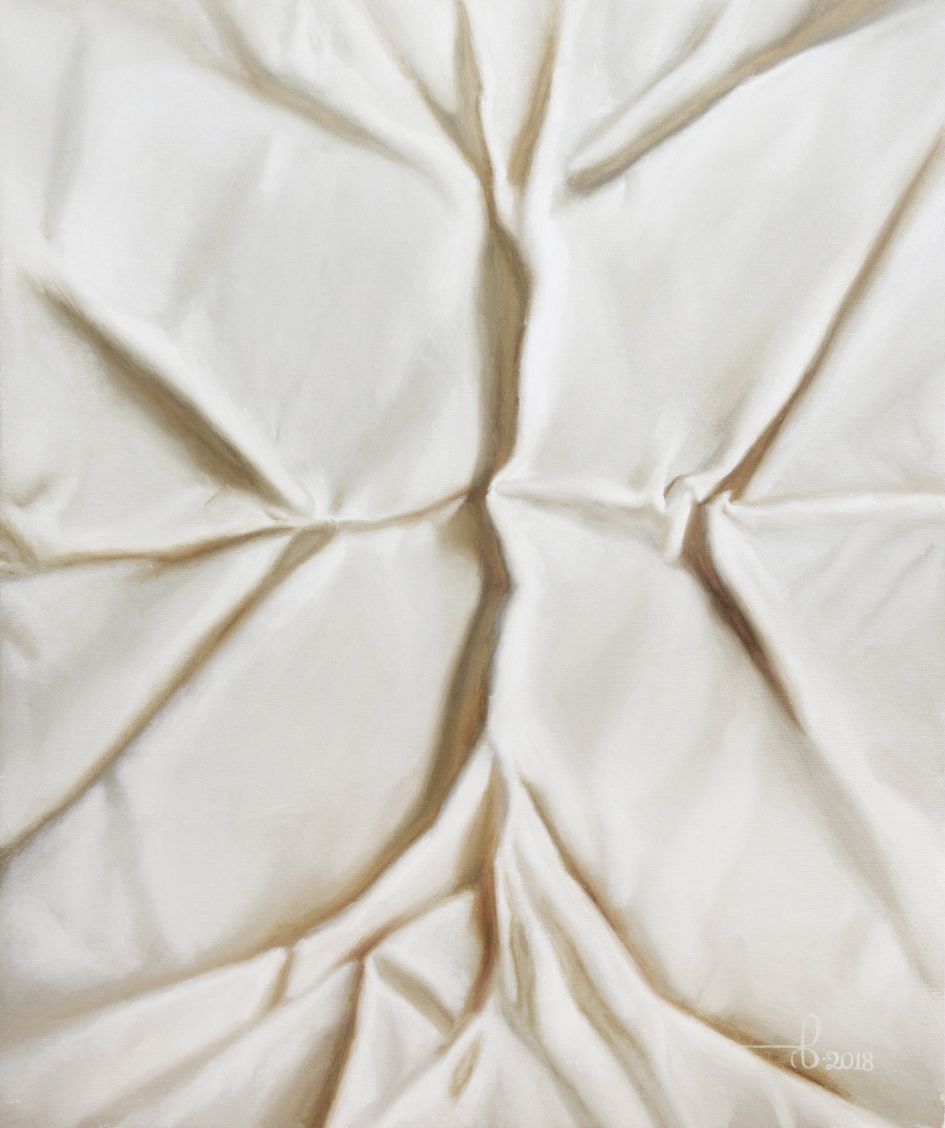 Виктор Пономаренко (Картина, живопись - 
                  50 x 60 см) Белое-3