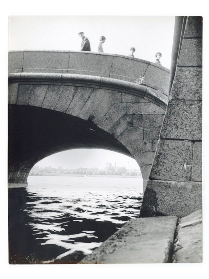 Станислав Чабуткин (Фотография - 
                  30 x 40 см) Верхне-Лебяжий мост