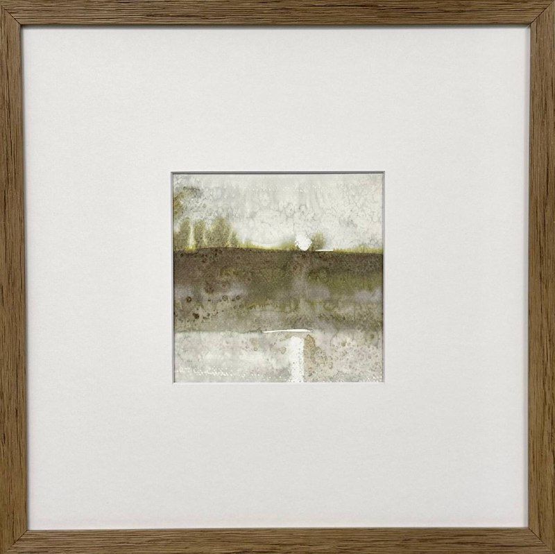 Анастасия Попова (Авторская графика - 
                  40 x 40 см) После дождя II