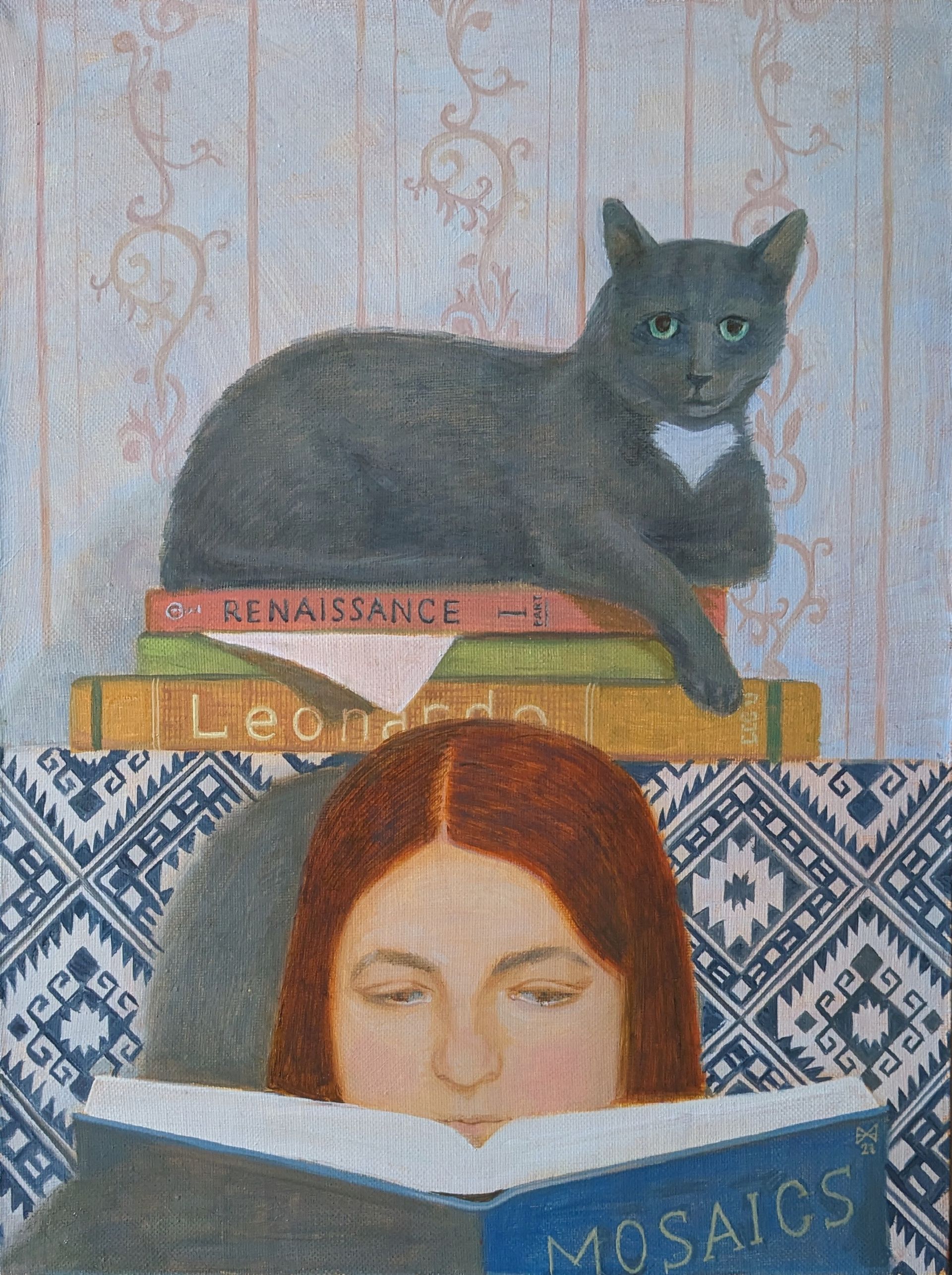 Анастасия Мотина (Картина, живопись - 
                  45 x 60 см) Сфинкс